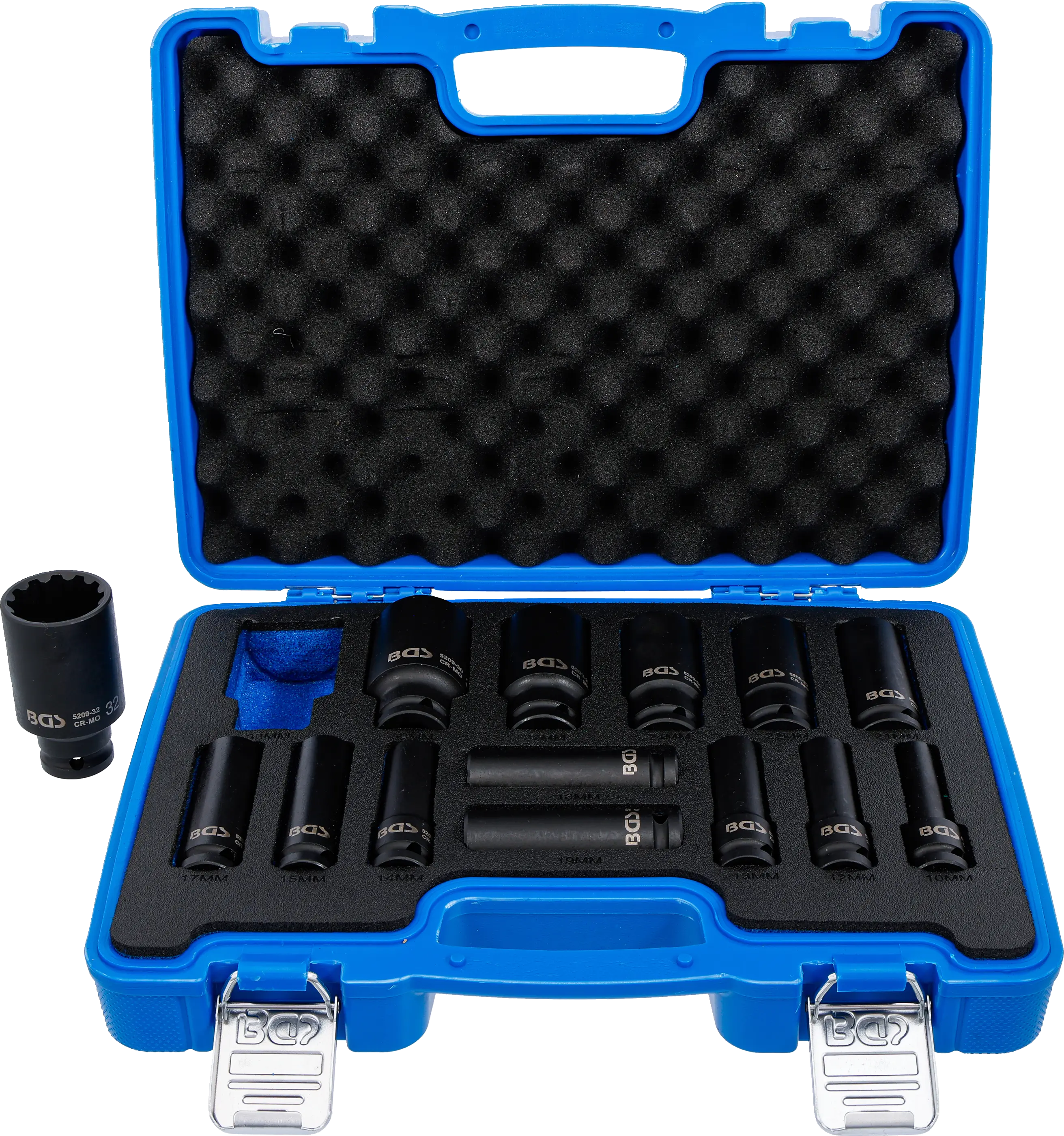 Jeu de douilles à choc, Gear Lock | 12,5 mm (1/2") | 10 - 32 mm | 14 pièces