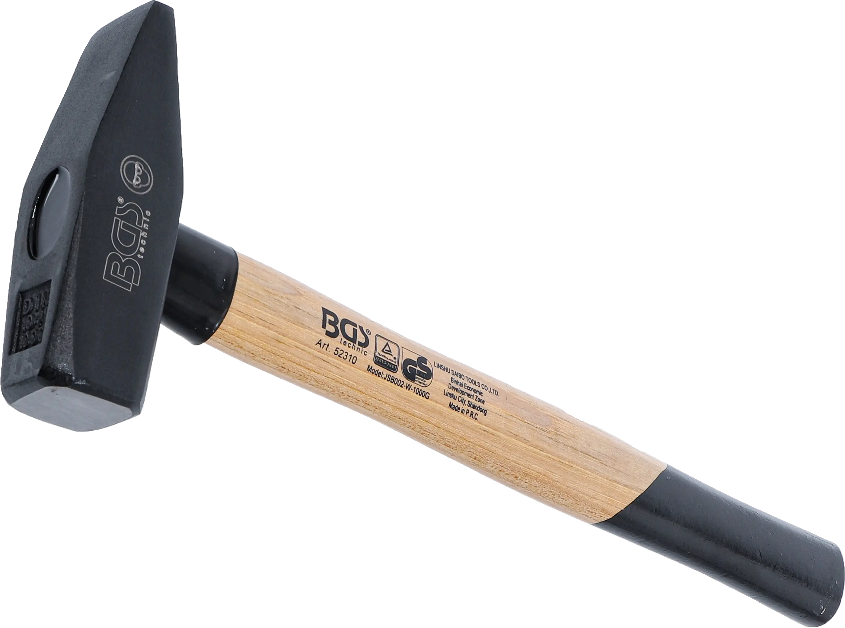 Marteau mécanicien | manche hickory | DIN 1041 | 1000 g