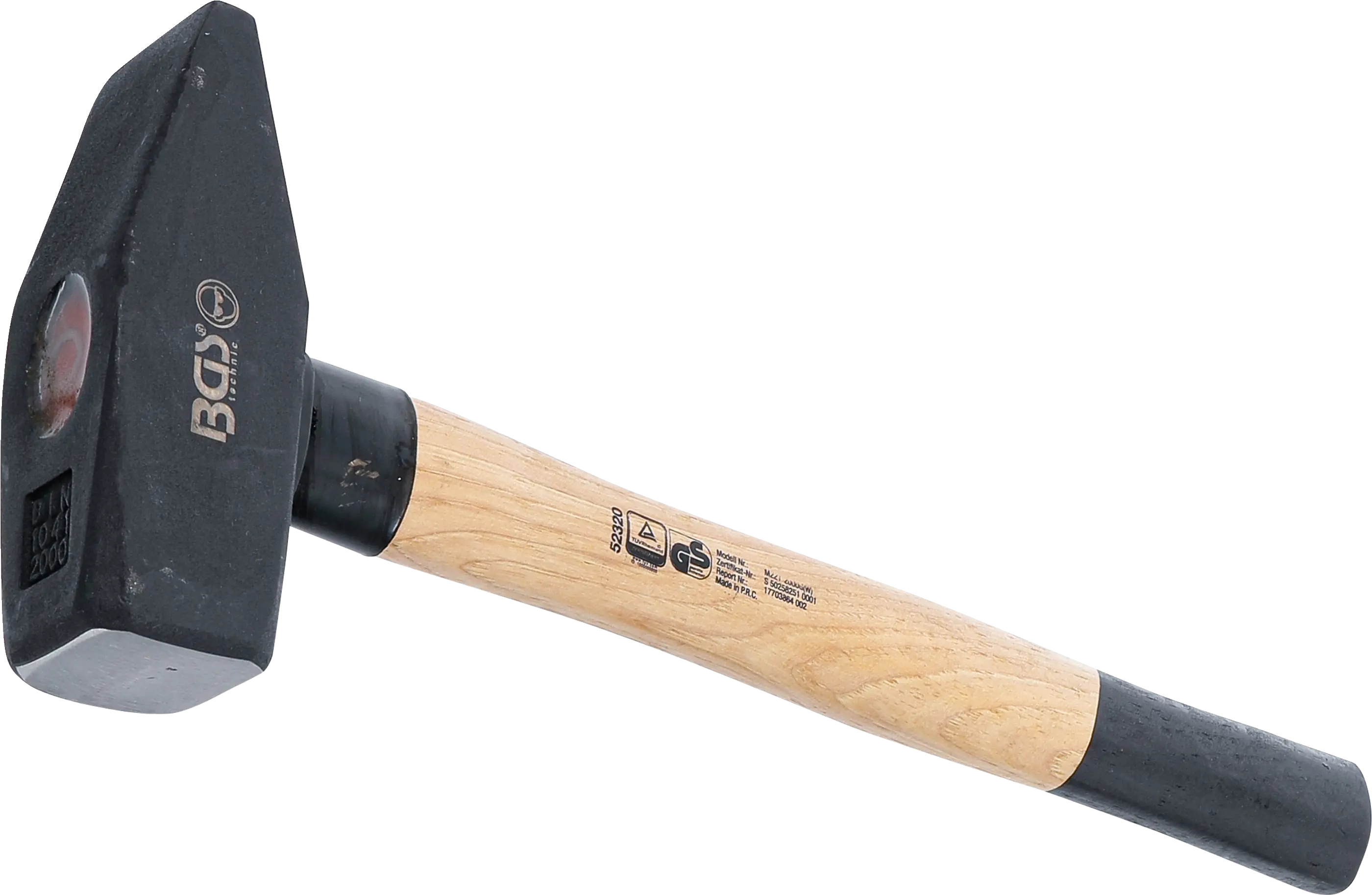 Marteau mécanicien | manche hickory | DIN 1041 | 2000 g
