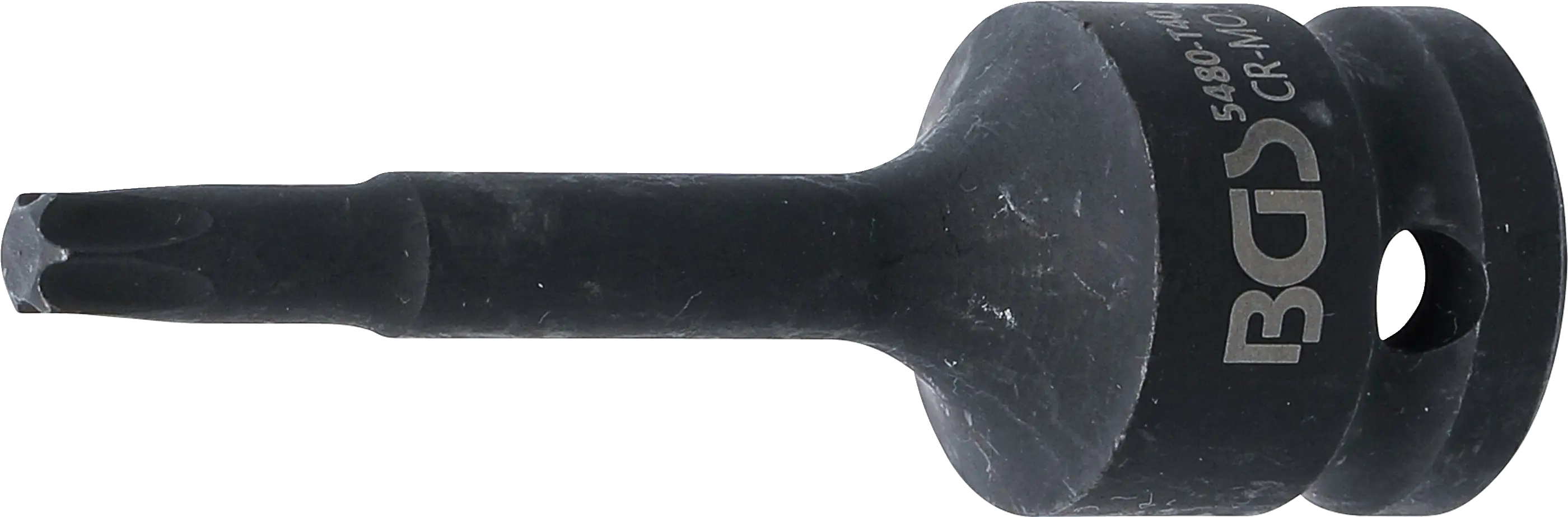 Douille à embouts à choc | longueur 75 mm | 12,5 mm (1/2") | profil T (pour Torx) T40