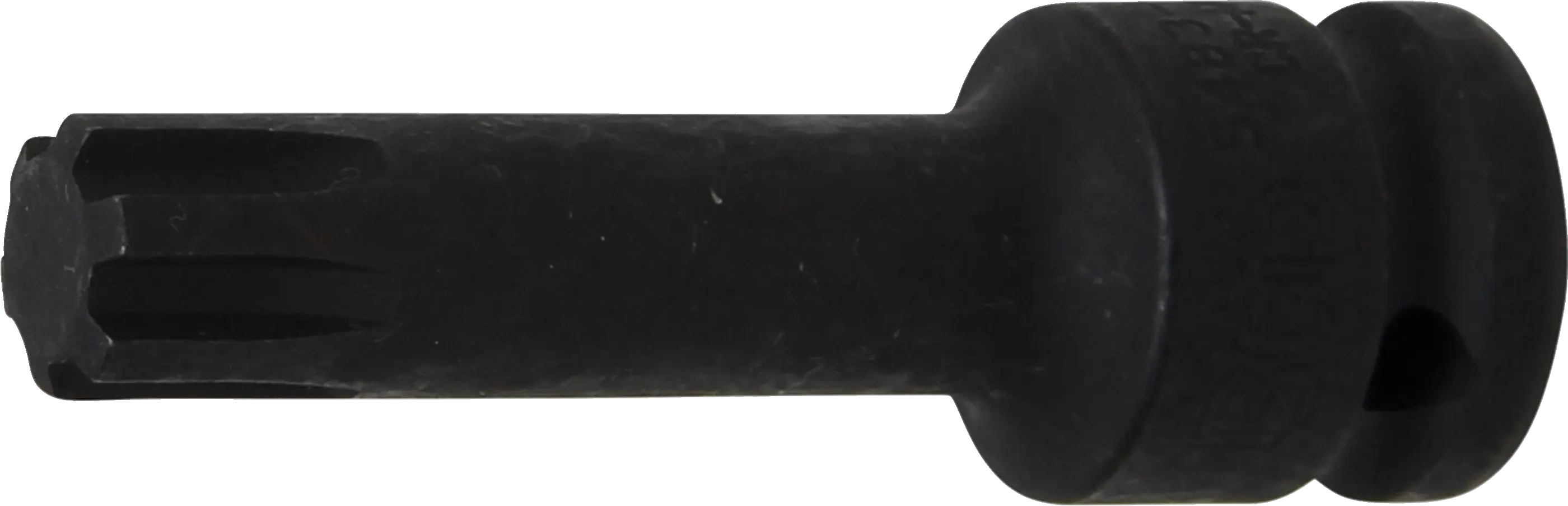 Douille à embouts à choc | longueur 75 mm | 12,5 mm (1/2") | profil cannelé (pour RIBE) M14
