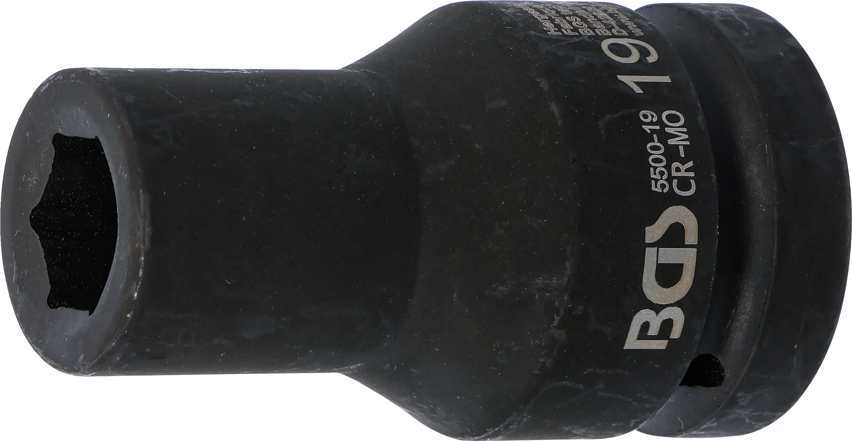 Douille à choc, six pans, longue | 25 mm (1") | 19 mm