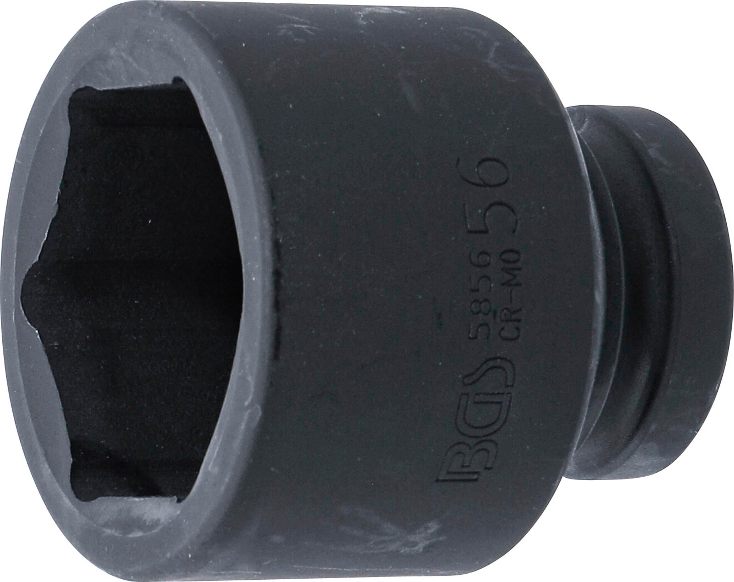 Kraft-Steckschlüssel-Einsatz Sechskant | Antrieb Innenvierkant 25 mm (1") | SW 56 mm
