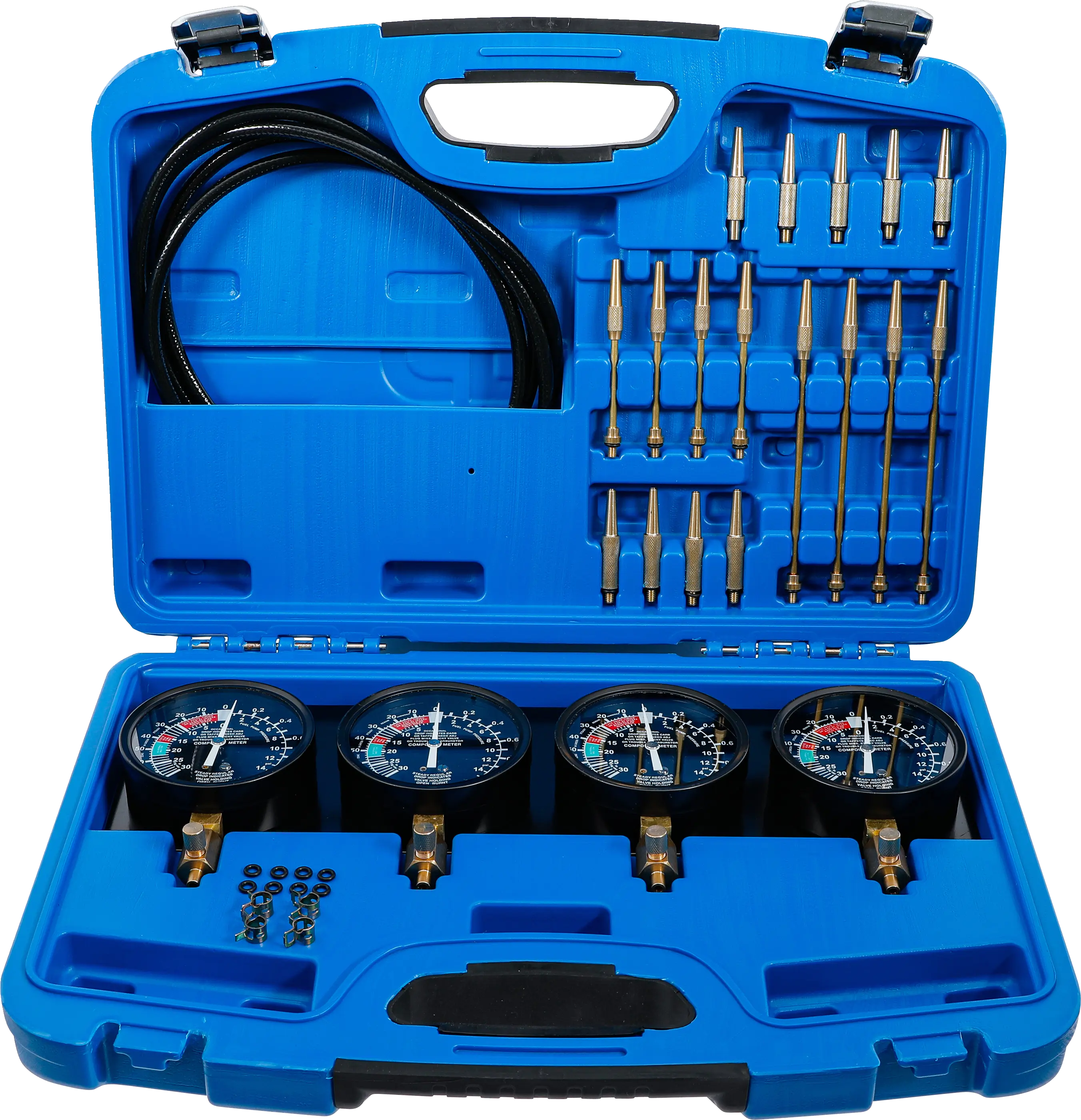 Appareil de test de synchronisation de carburateur | avec 4 chronos de synchronisation | 29 pièces