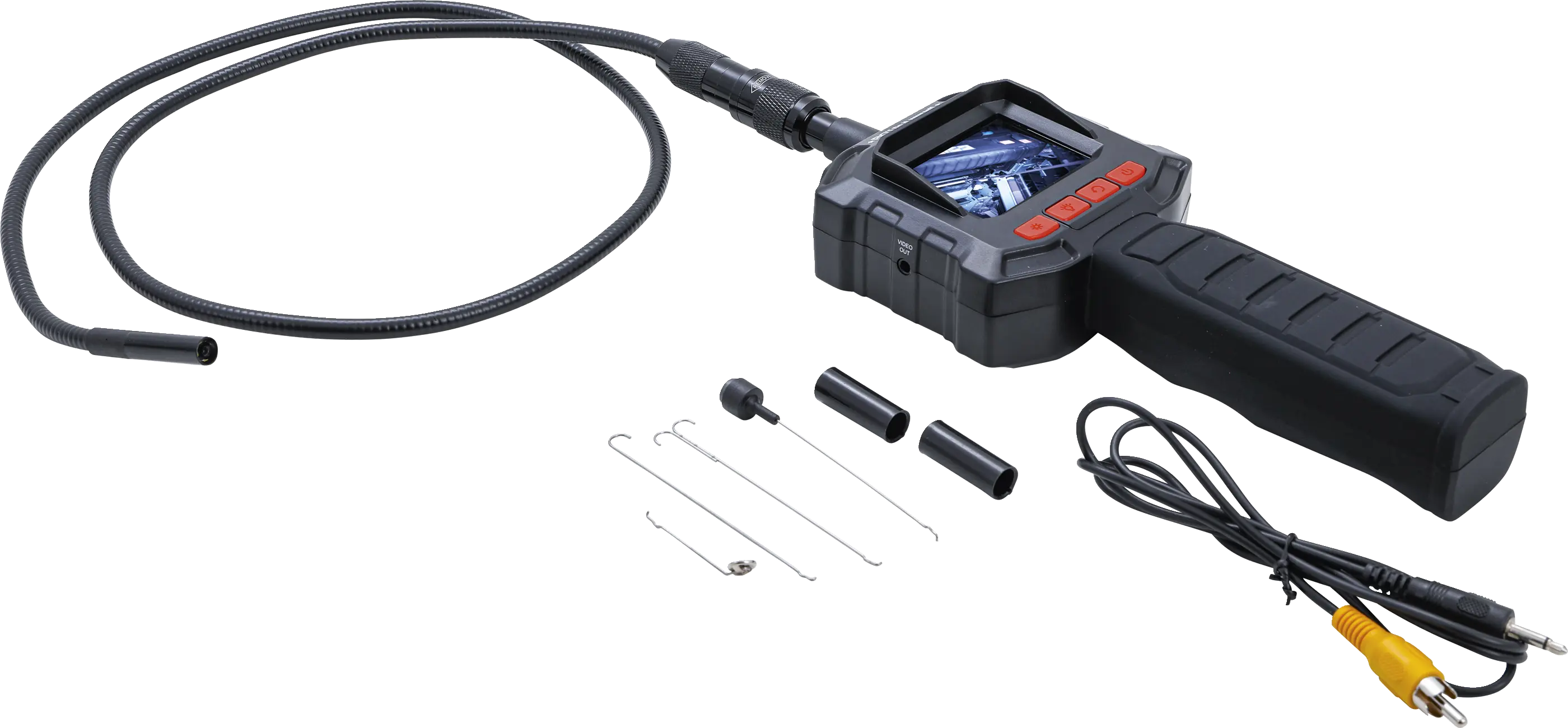 Endoscope couleur avec écran TFT | Tête de caméra Ø 8 mm