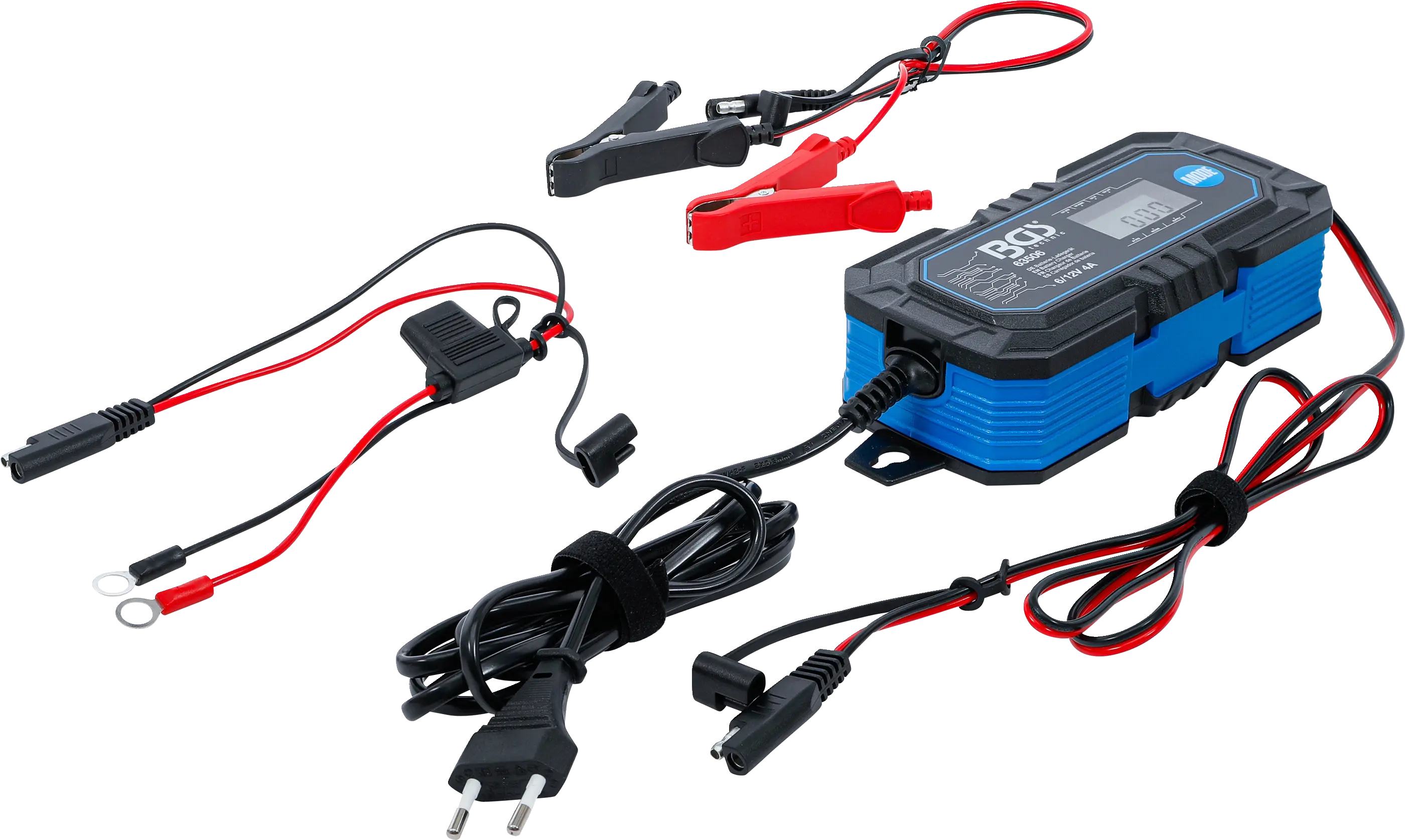 Chargeur de batterie numérique | 6/12 V | 4 A