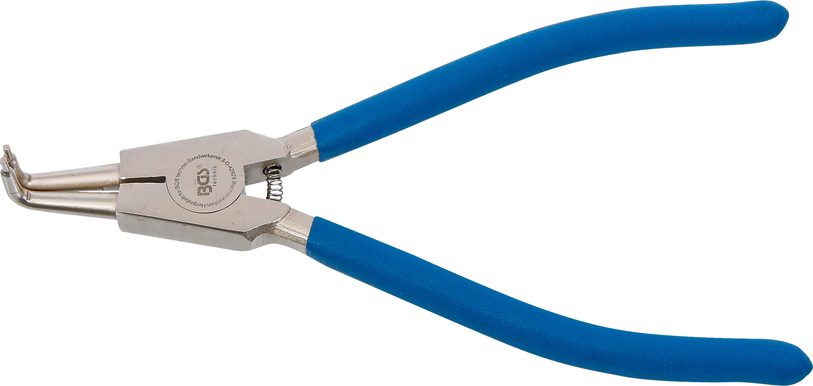 Pince pour circlips | coudée | pour circlips extérieurs | 300 mm