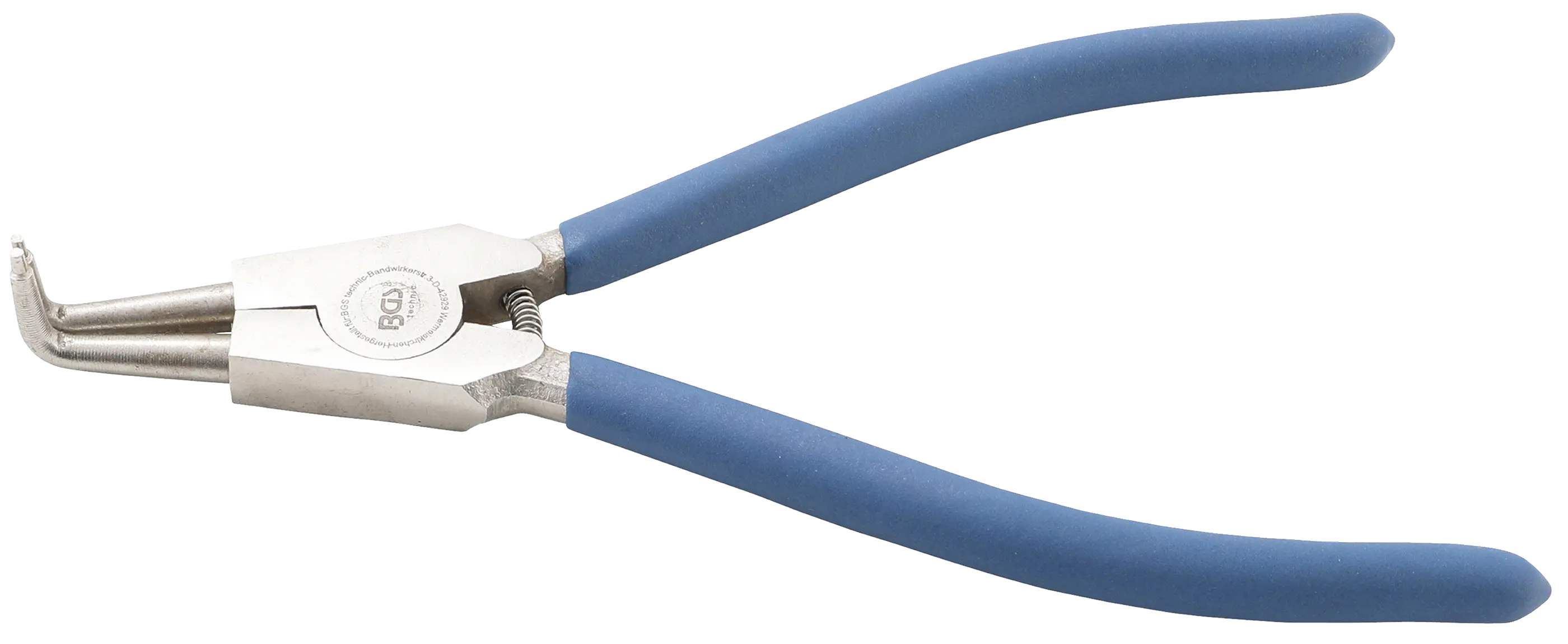 Pince pour circlips | coudée | pour circlips extérieurs | 250 mm
