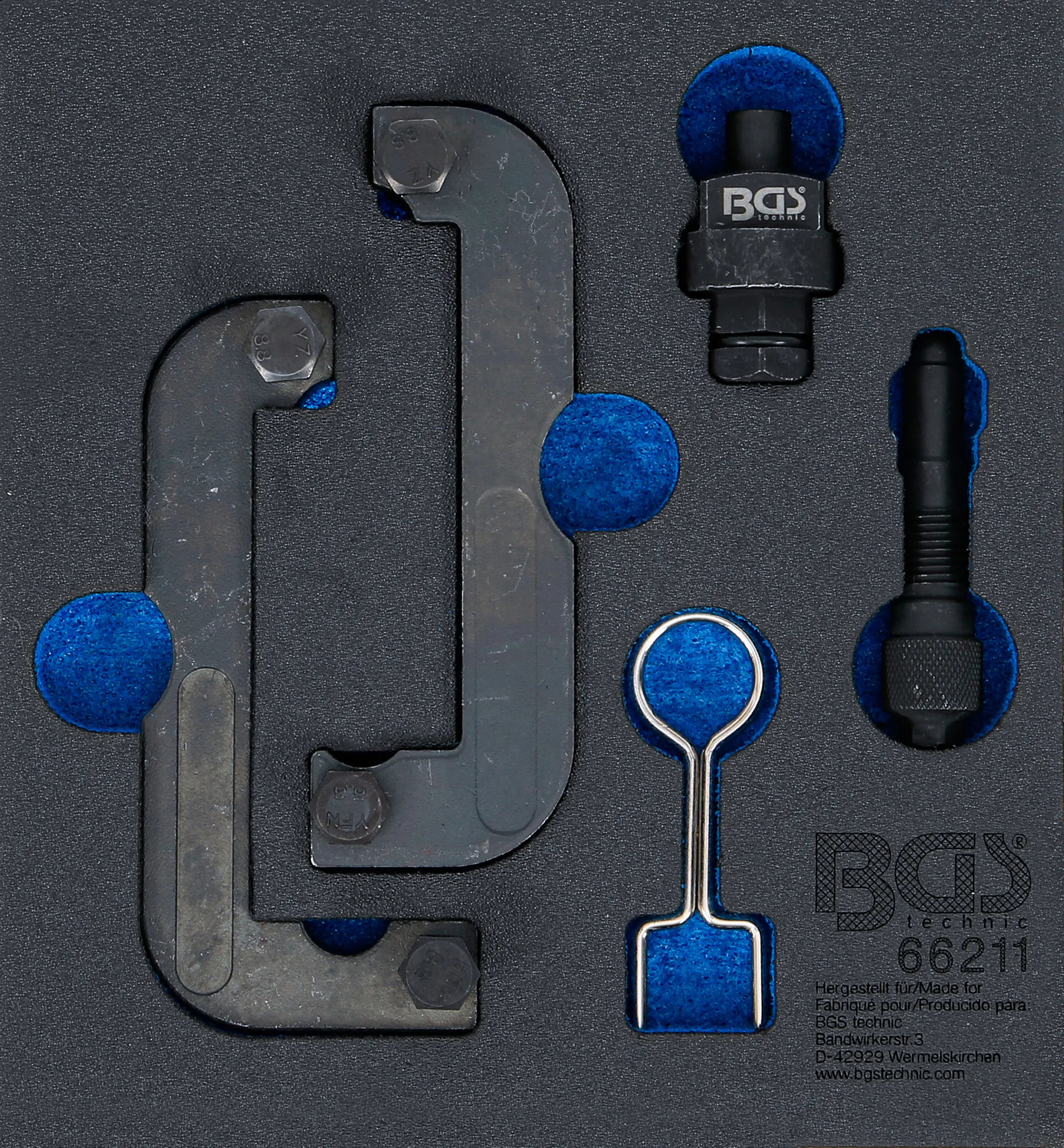 Insert de servante d'atelier 1/6 : Coffret de calage | pour Audi 2.4 / 2.8 / 3.0 TFSI