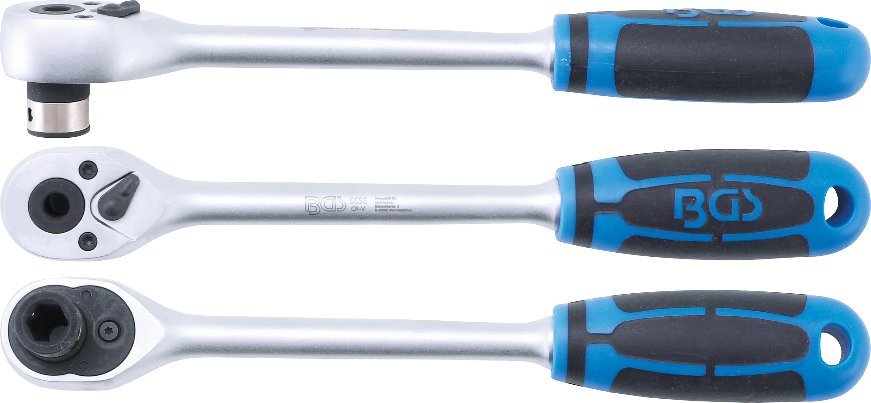 Cliquet à embout | extra long | 10 mm (3/8") | 240 mm