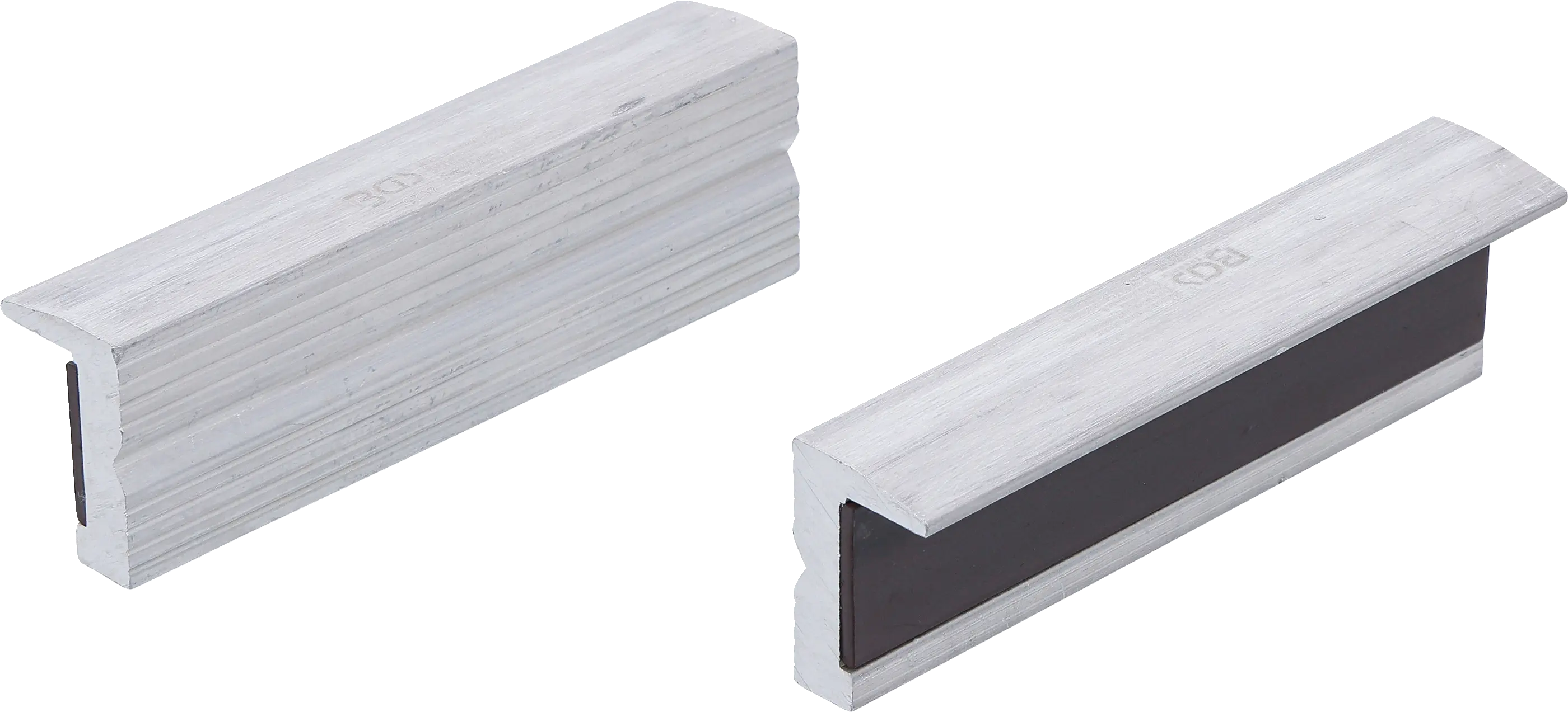 Mors de protection pour étau | aluminium | largeur 100 mm | 2 pièces