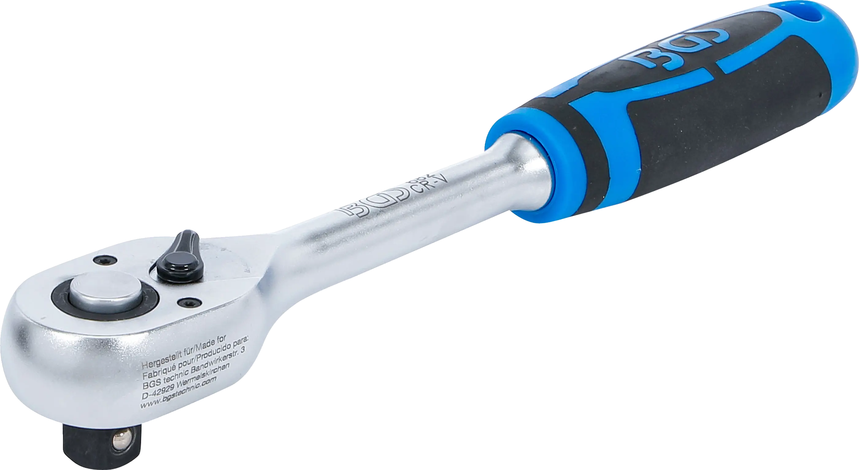 Cliquet réversible | modèle droit | à denture fine | 12,5 mm (1/2")