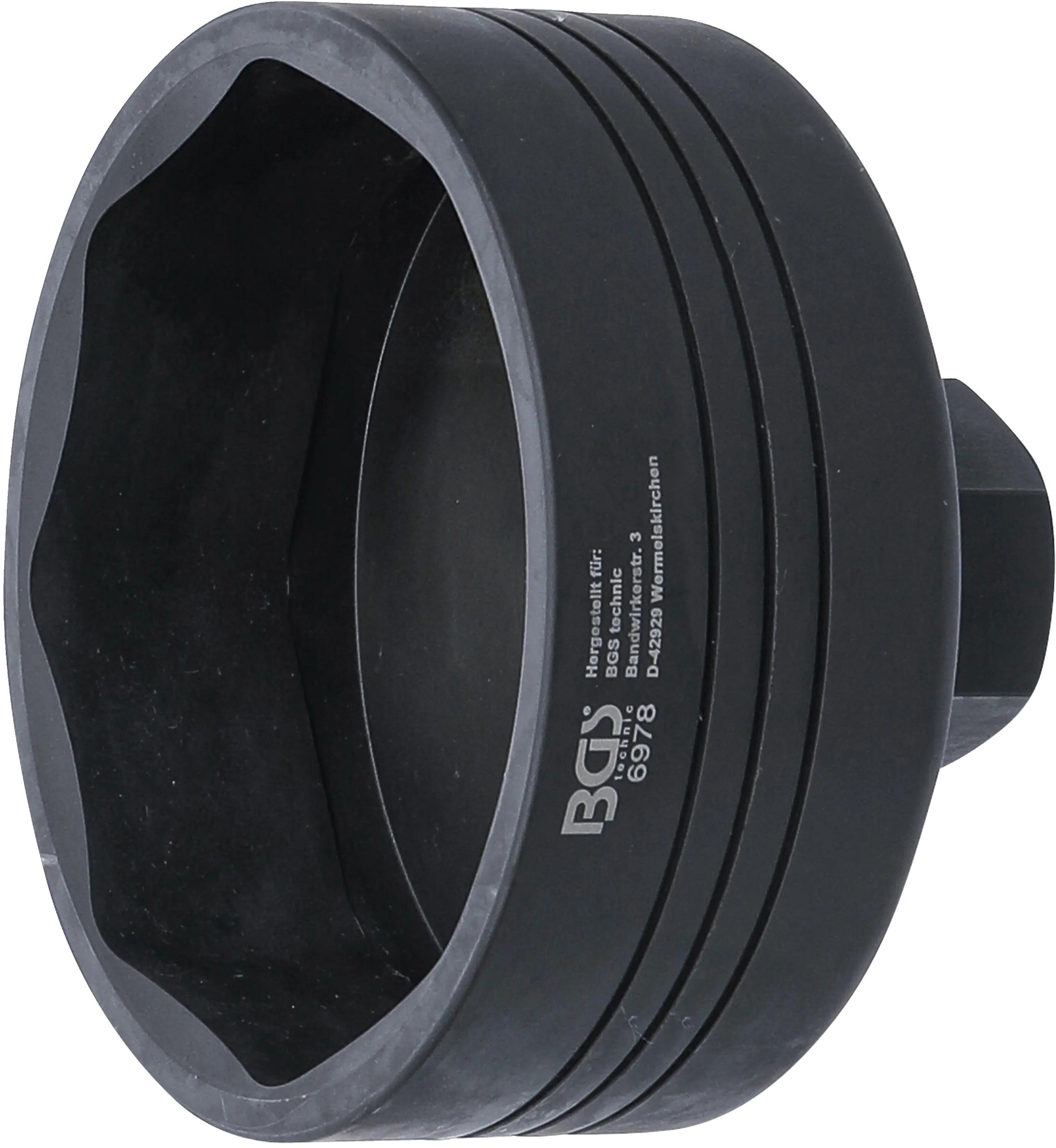 Clé pour écrous d’essieu | 8 pans | pour essieux BPW 12 t | 109 mm