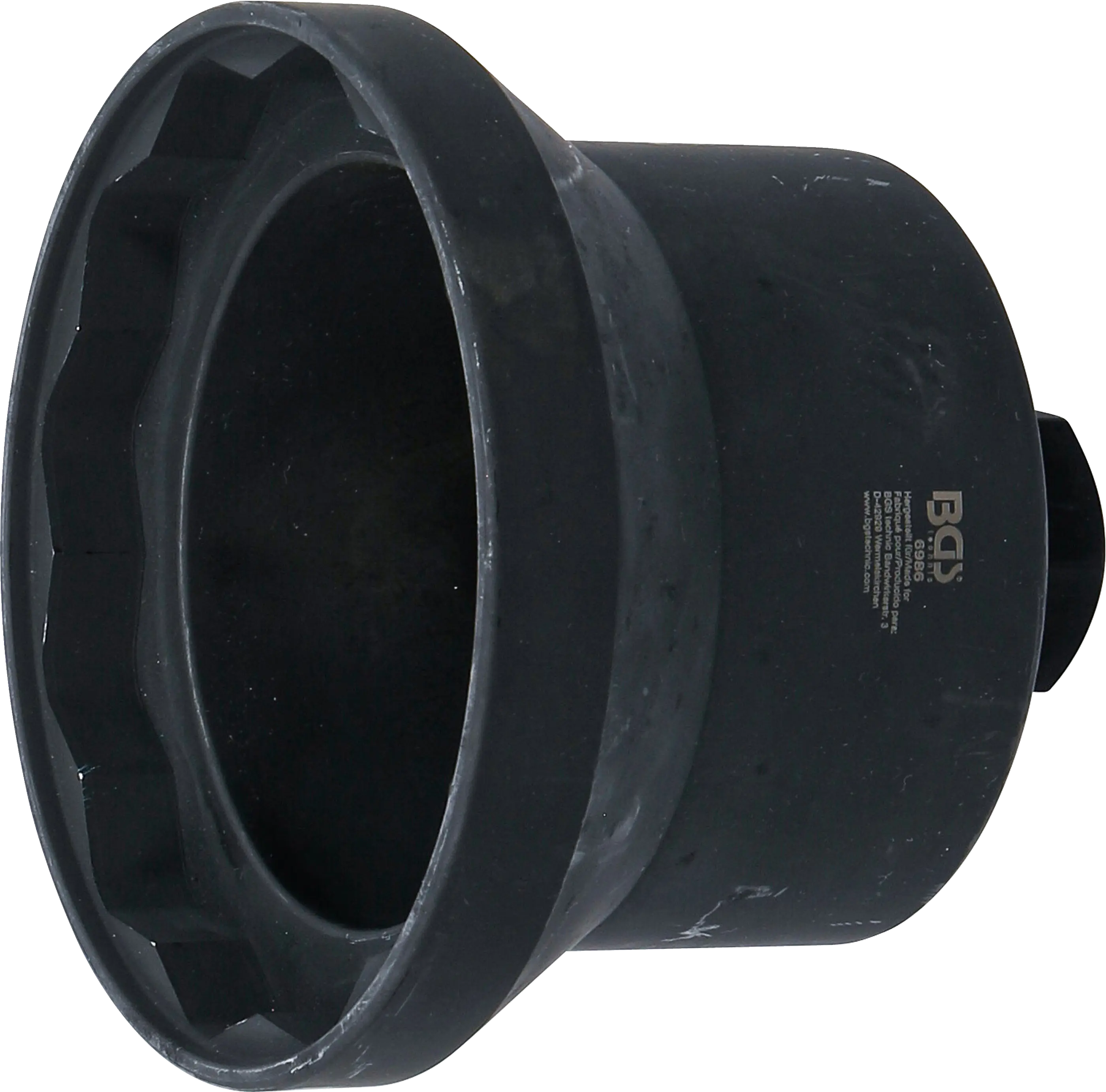 Clé pour écrous d’essieu | douze pans | pour Iveco | 110 mm