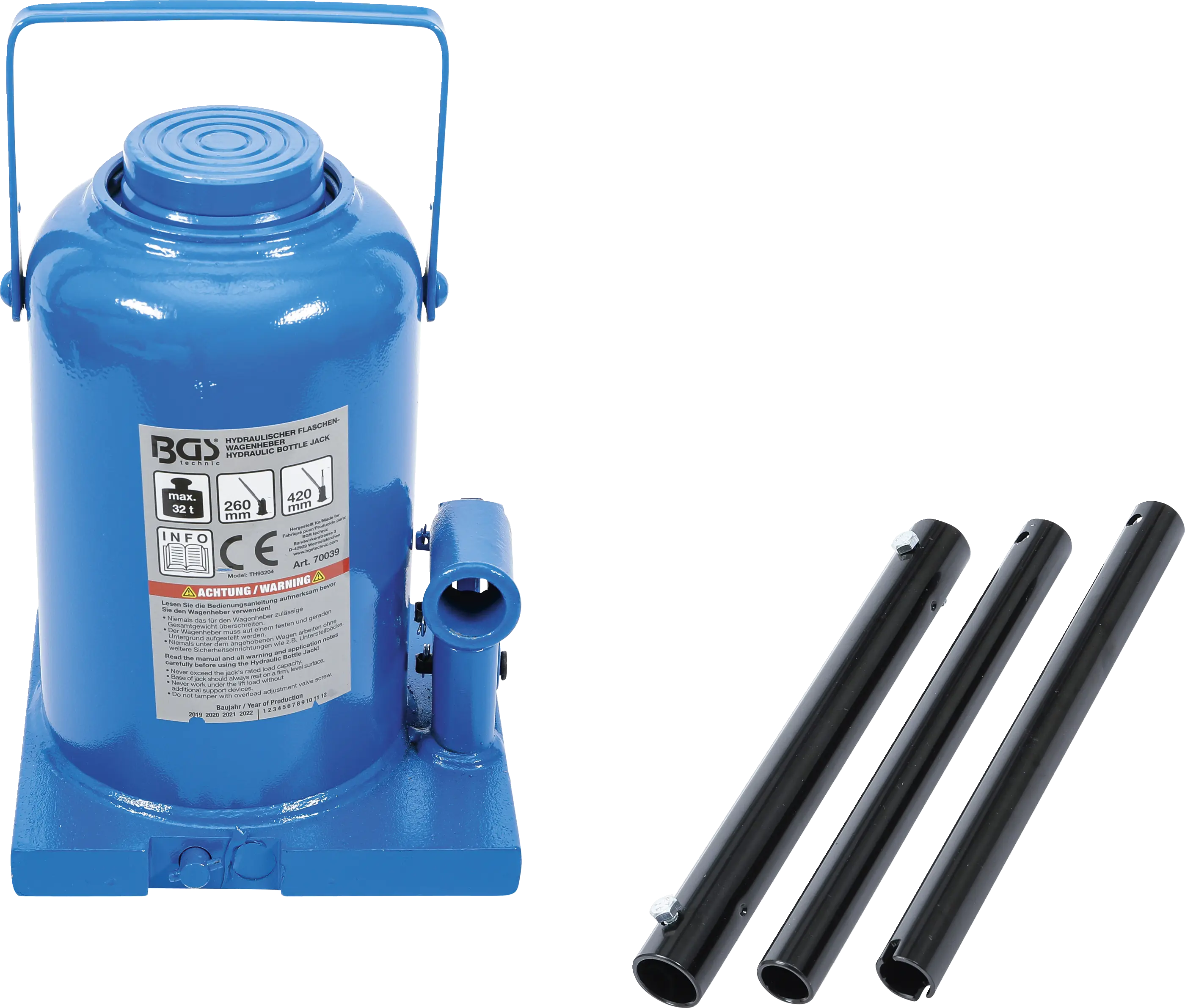 Cric à vérin hydraulique | 32 t