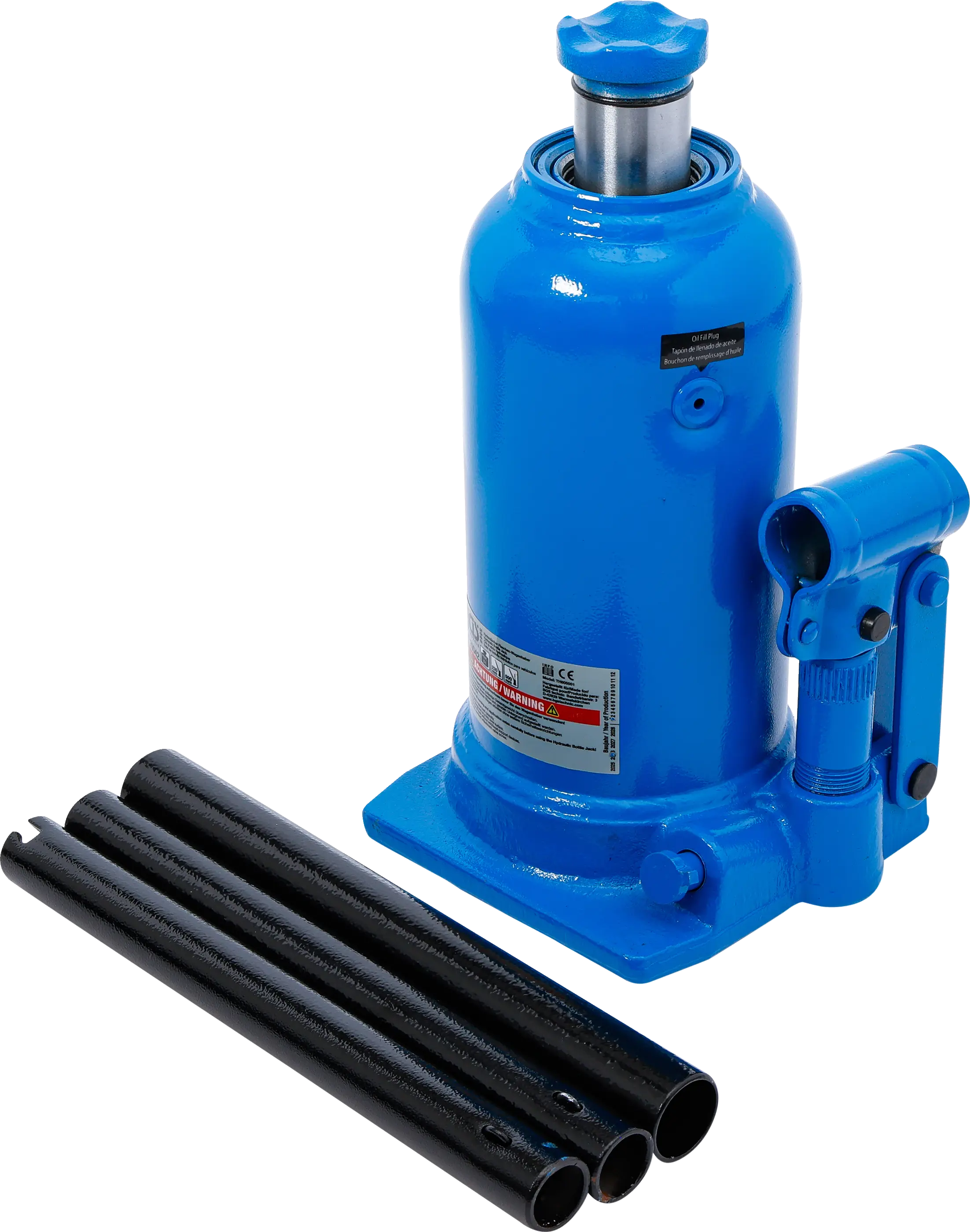 Cric à vérin hydraulique | avec double piston | 5 t