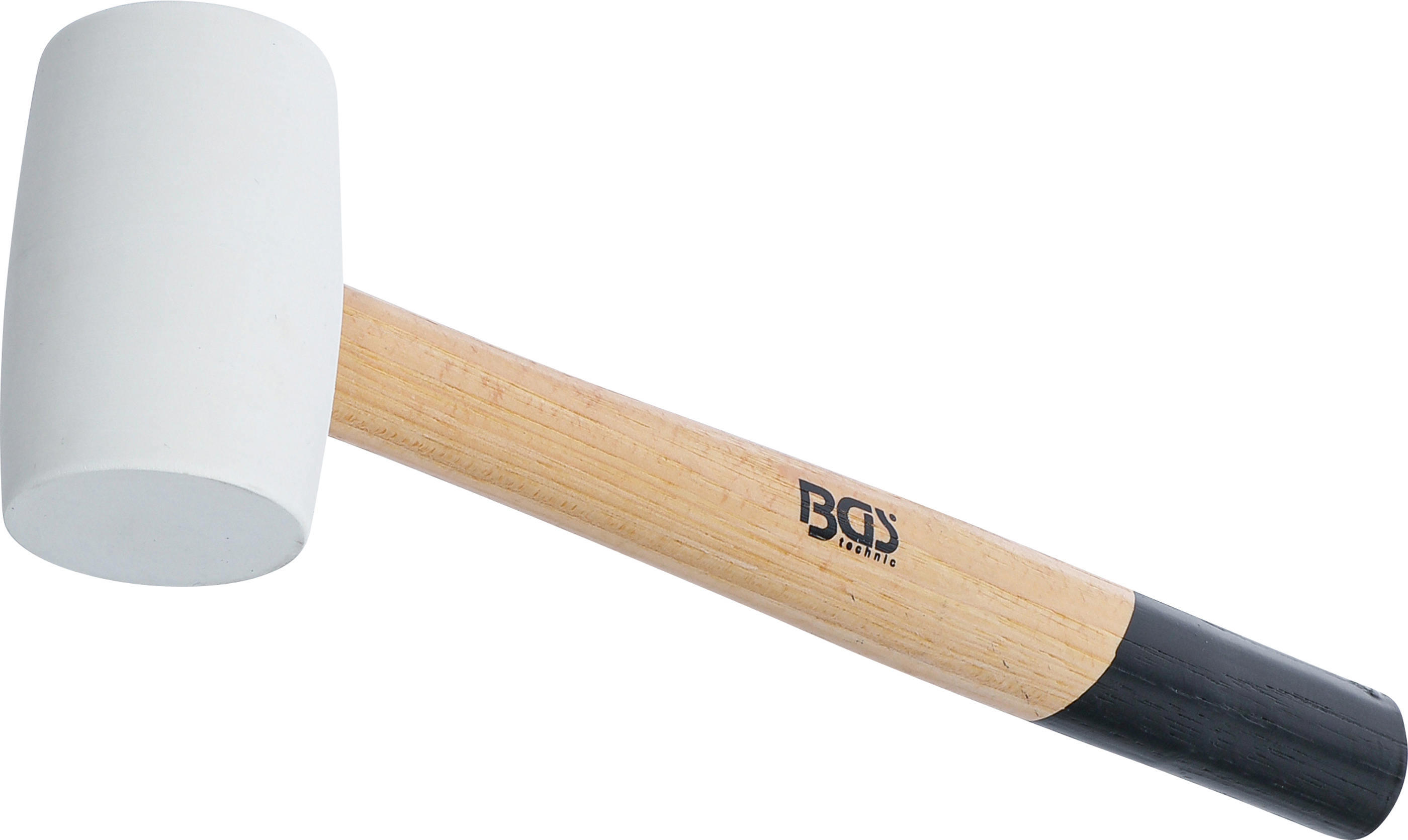 Gummihammer | Hickory-Stiel | weißer Kopf | Ø 48 mm | 250 g