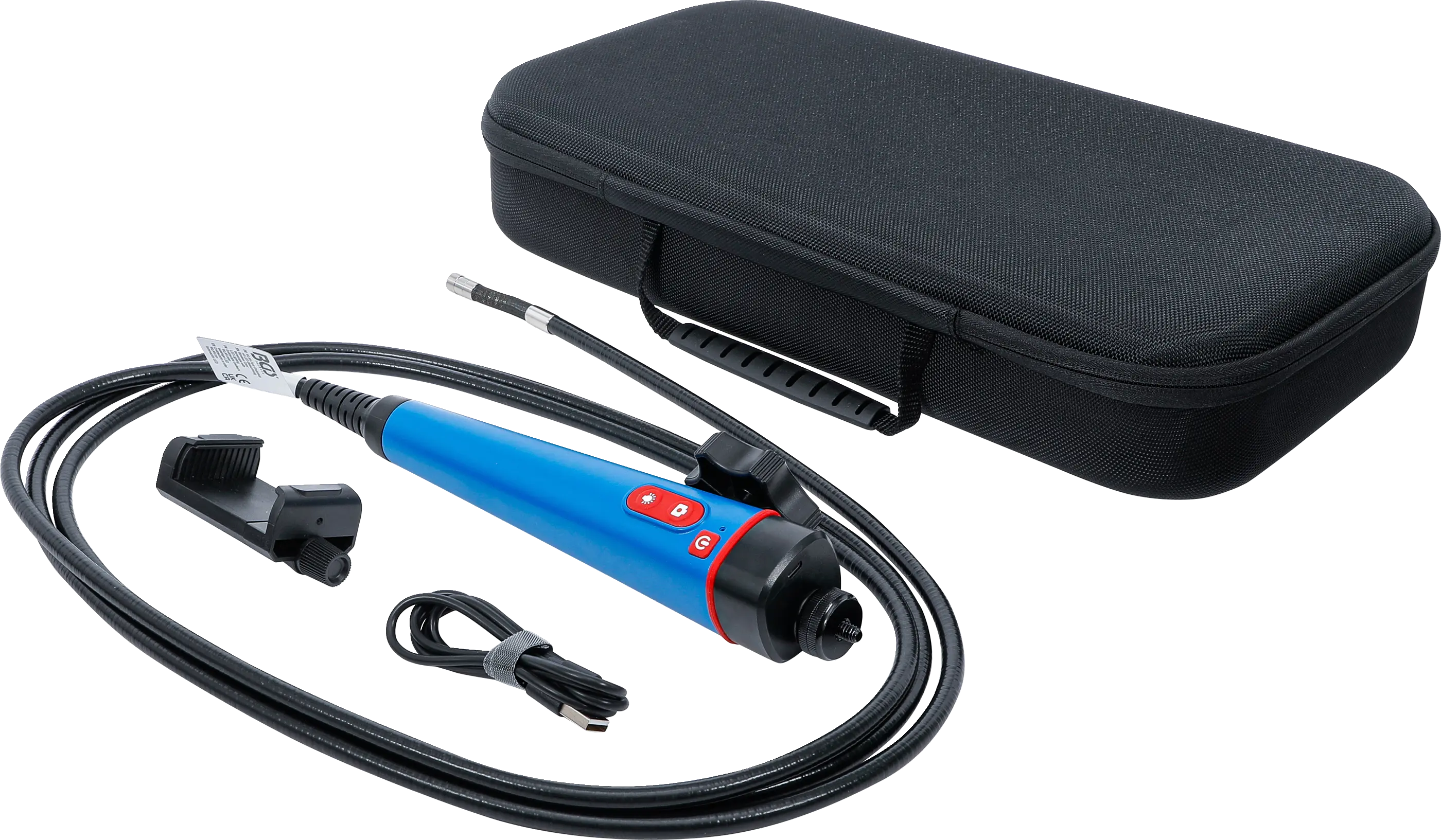 Endoscope couleurs WLAN avec éclairage LED
