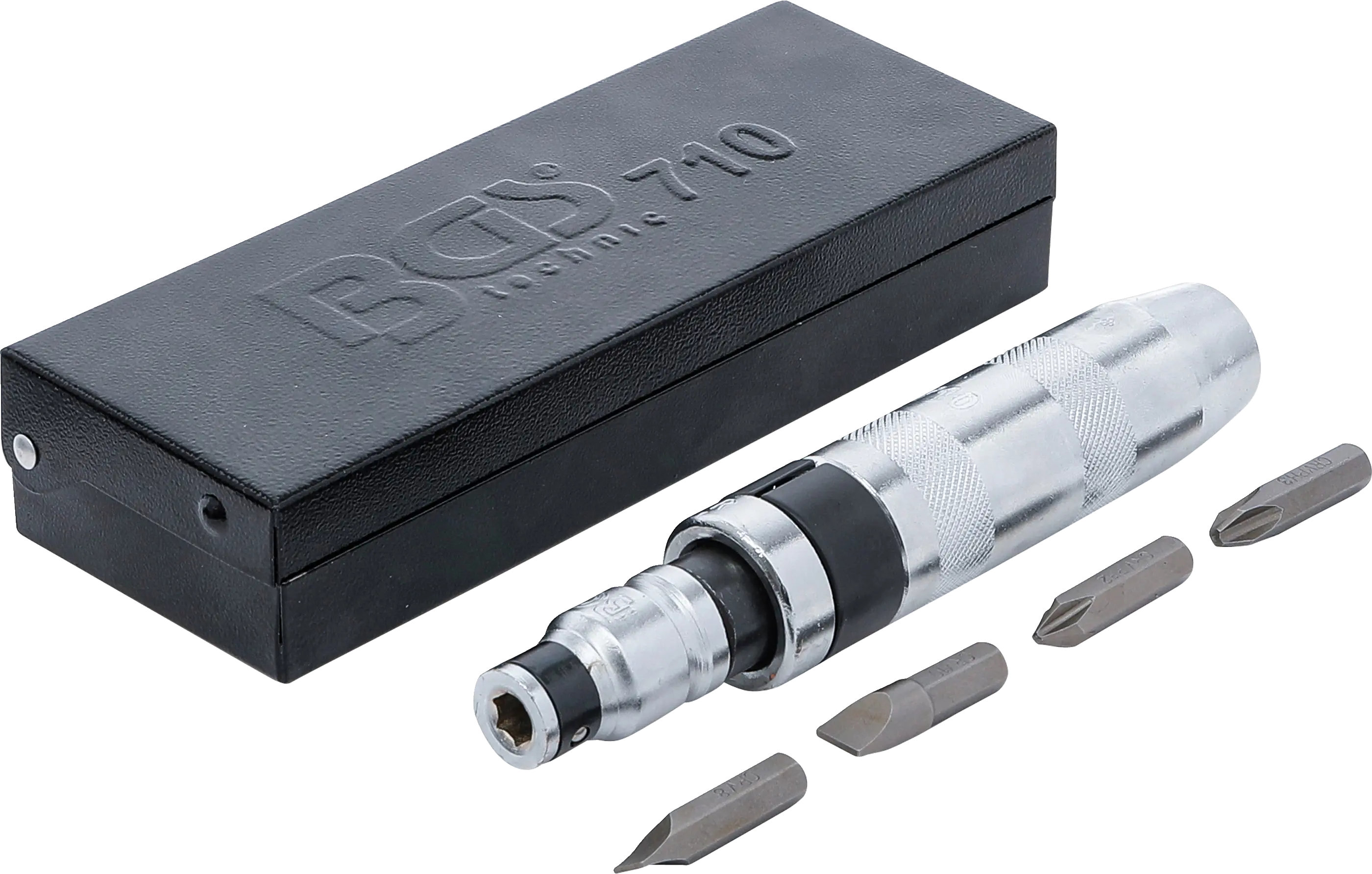 Tournevis impact avec embouts | 5 pièces