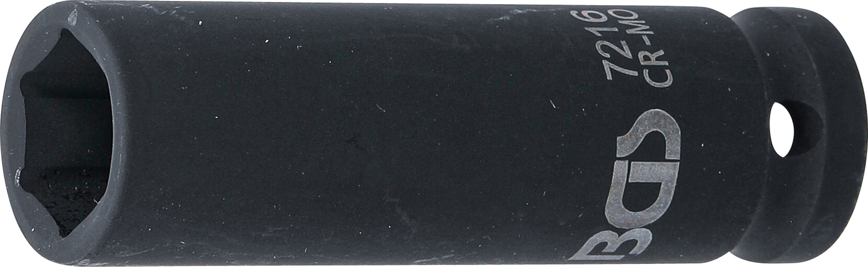 Kraft-Steckschlüssel-Einsatz Sechskant, tief | Antrieb Innenvierkant 12,5 mm (1/2") | SW 16 mm