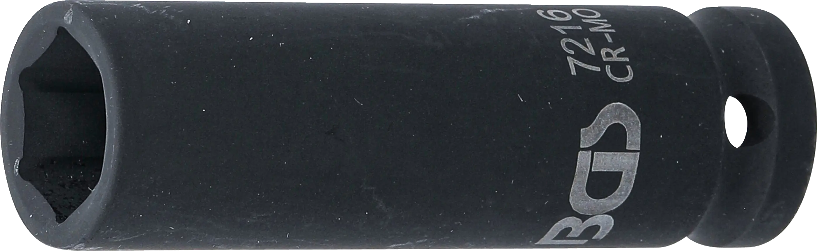 Douille à choc, six pans, longue | 12,5 mm (1/2") | 16 mm