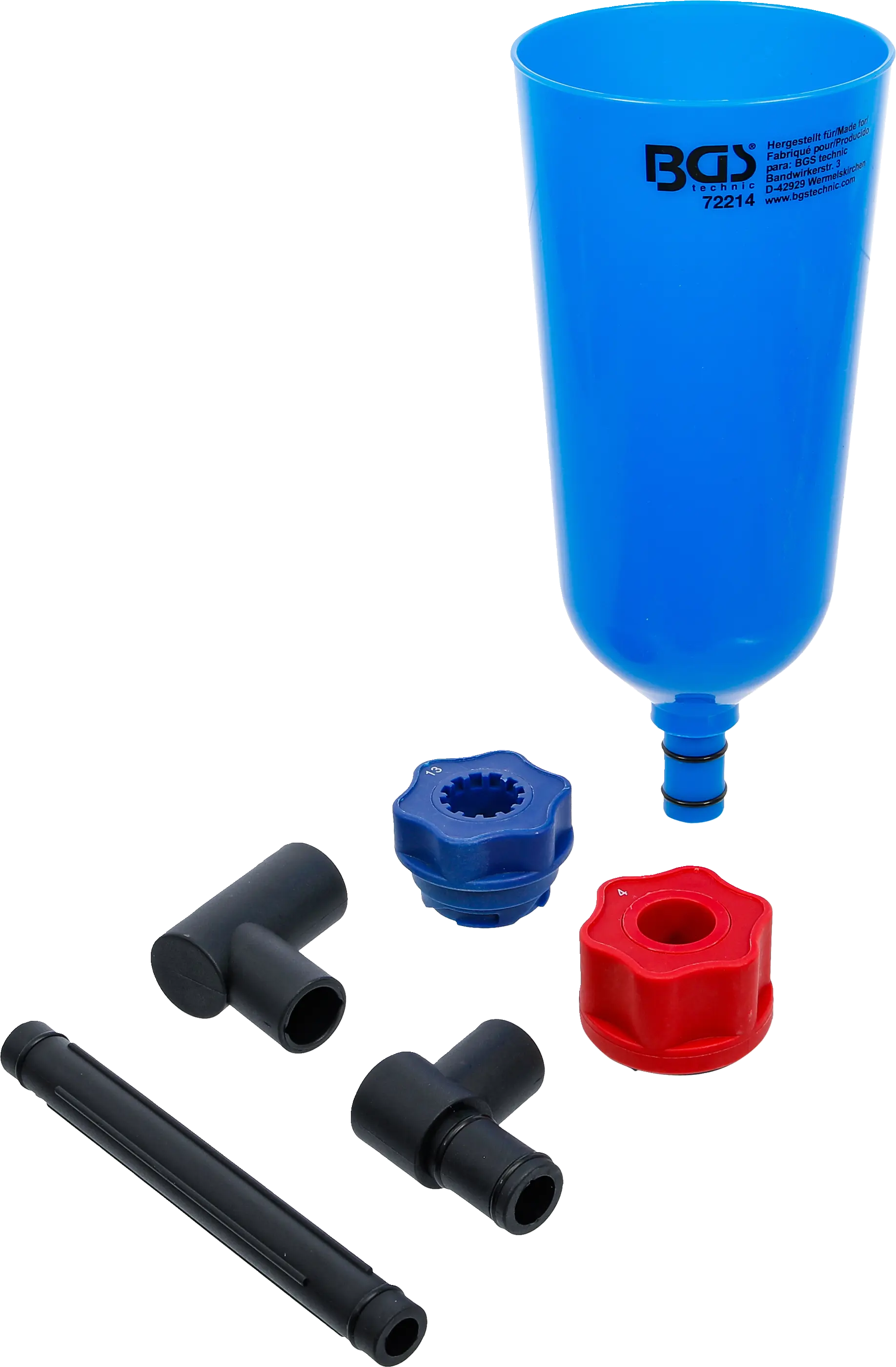 Kit d’entonnoirs de remplissage d’huile | exécution plastique | pour VAG