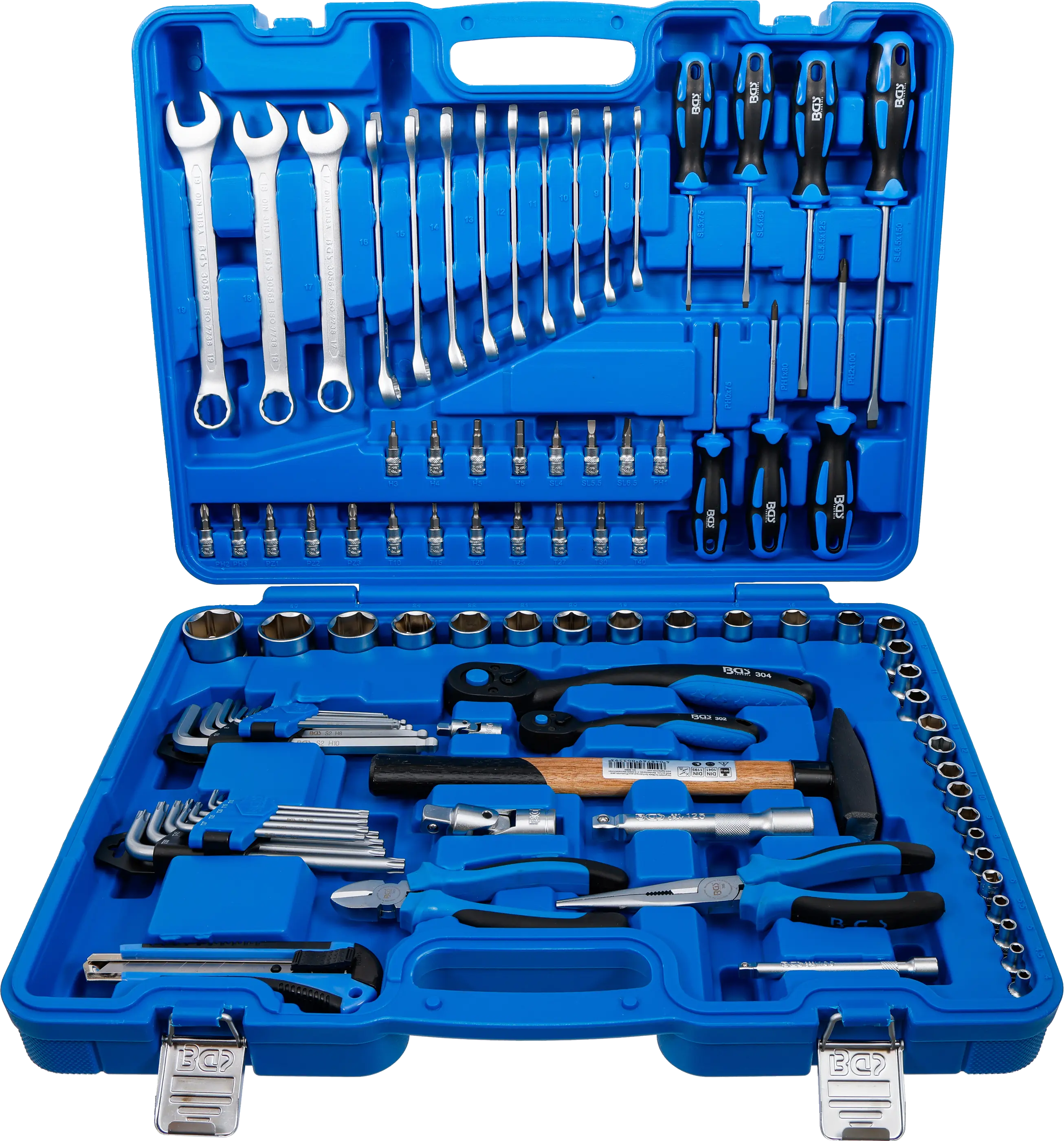Caisse à outils pour clés à douilles | 95 pièces