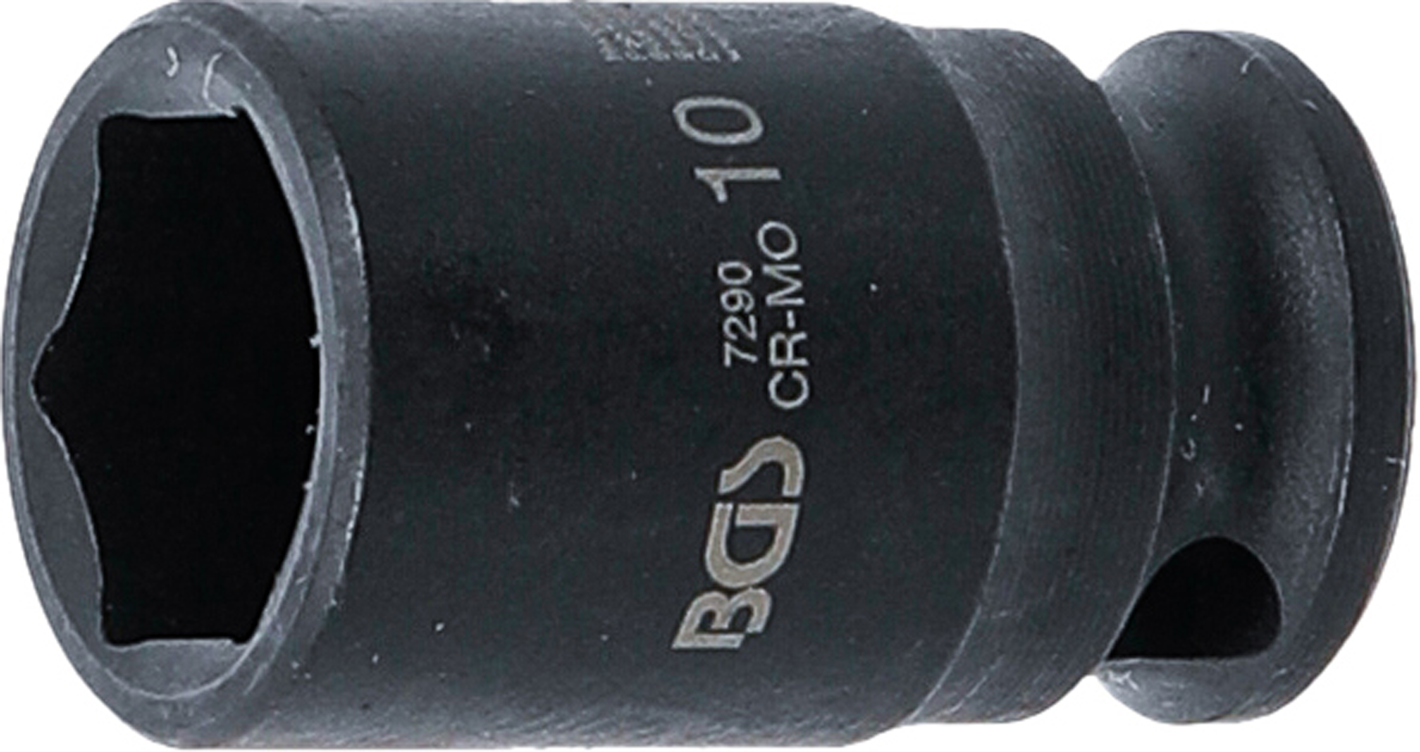 Kraft-Steckschlüssel-Einsatz Sechskant | Antrieb Innenvierkant 6,3 mm (1/4") | SW 10 mm
