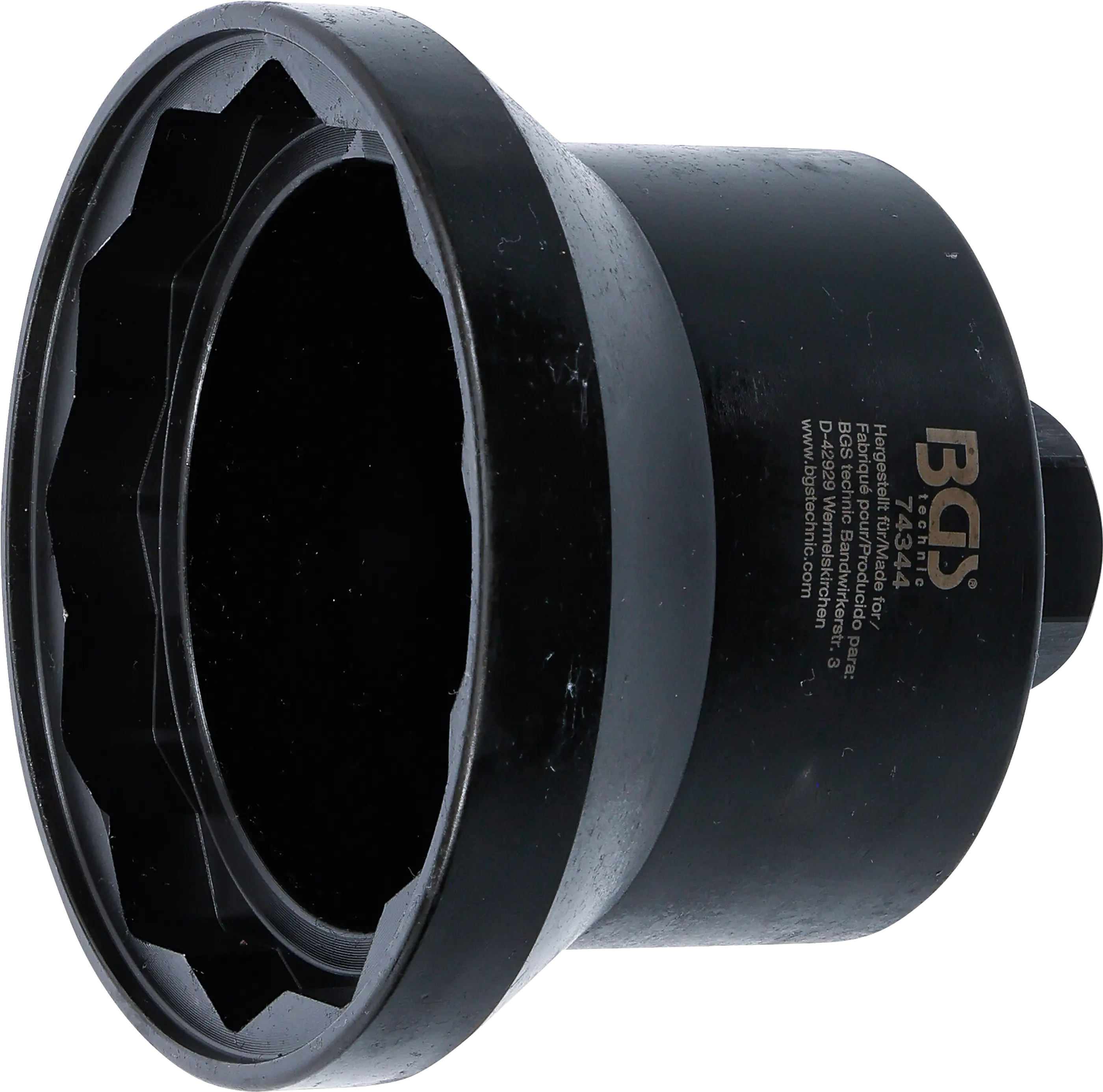 Clé pour écrous d’essieu | douze pans | pour Iveco Eurotech Cursor | 105 mm
