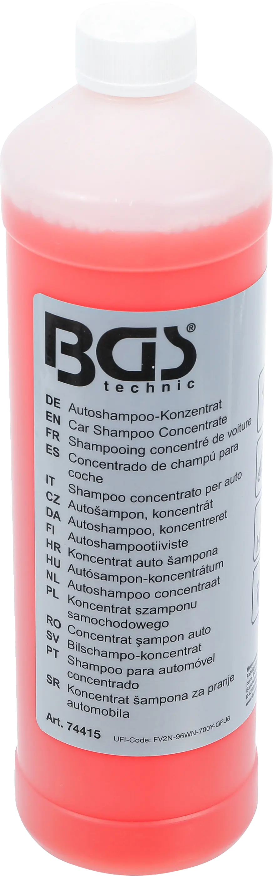 Shampooing concentré de voiture | rouge | 1000 ml