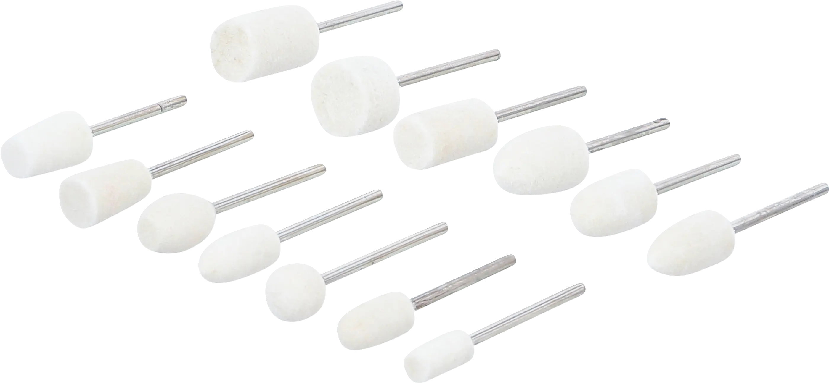 Assortiment de têtes de polissage | 13 pièces