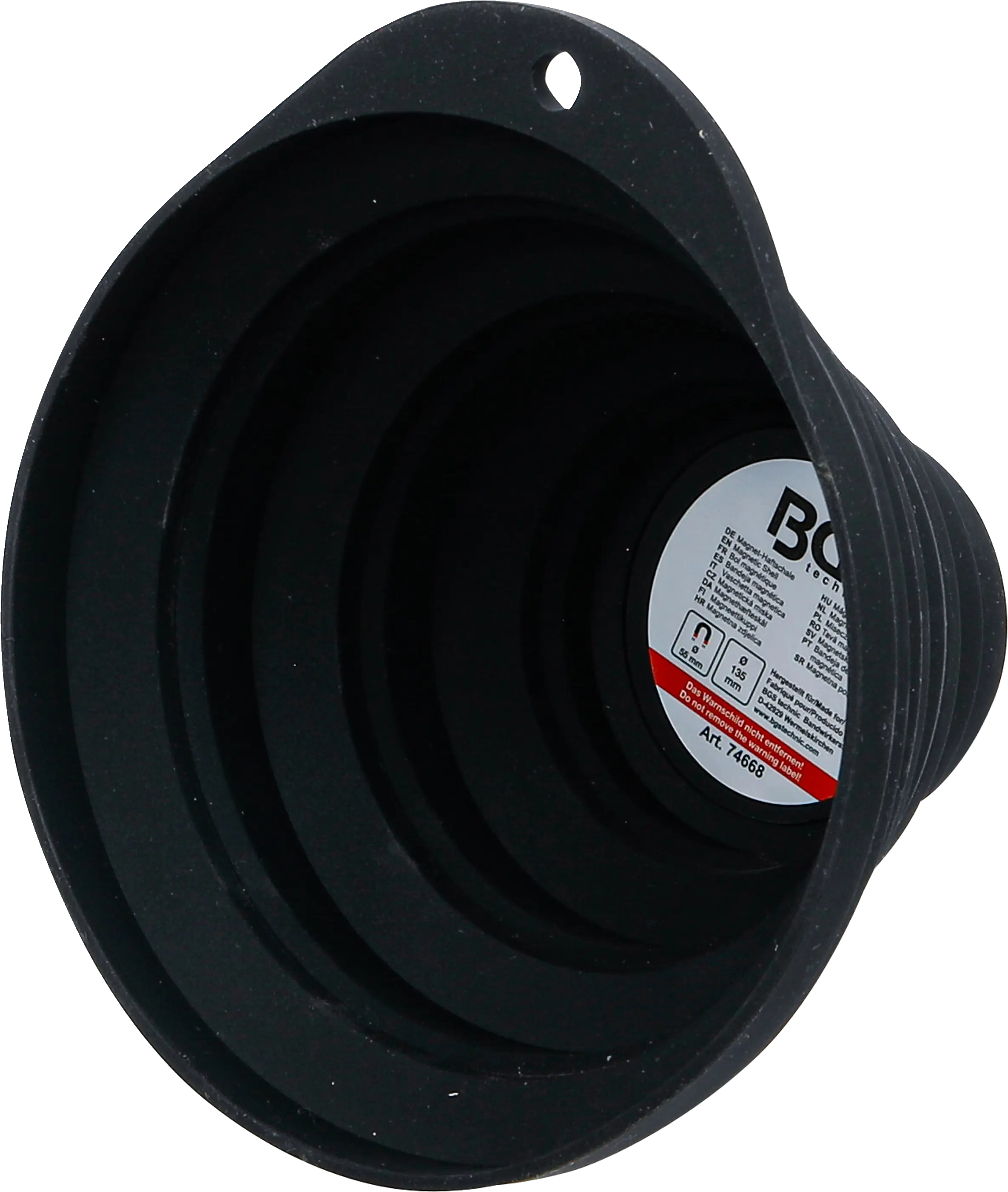 Bol magnétique | repliable | Ø 75 / 135 mm