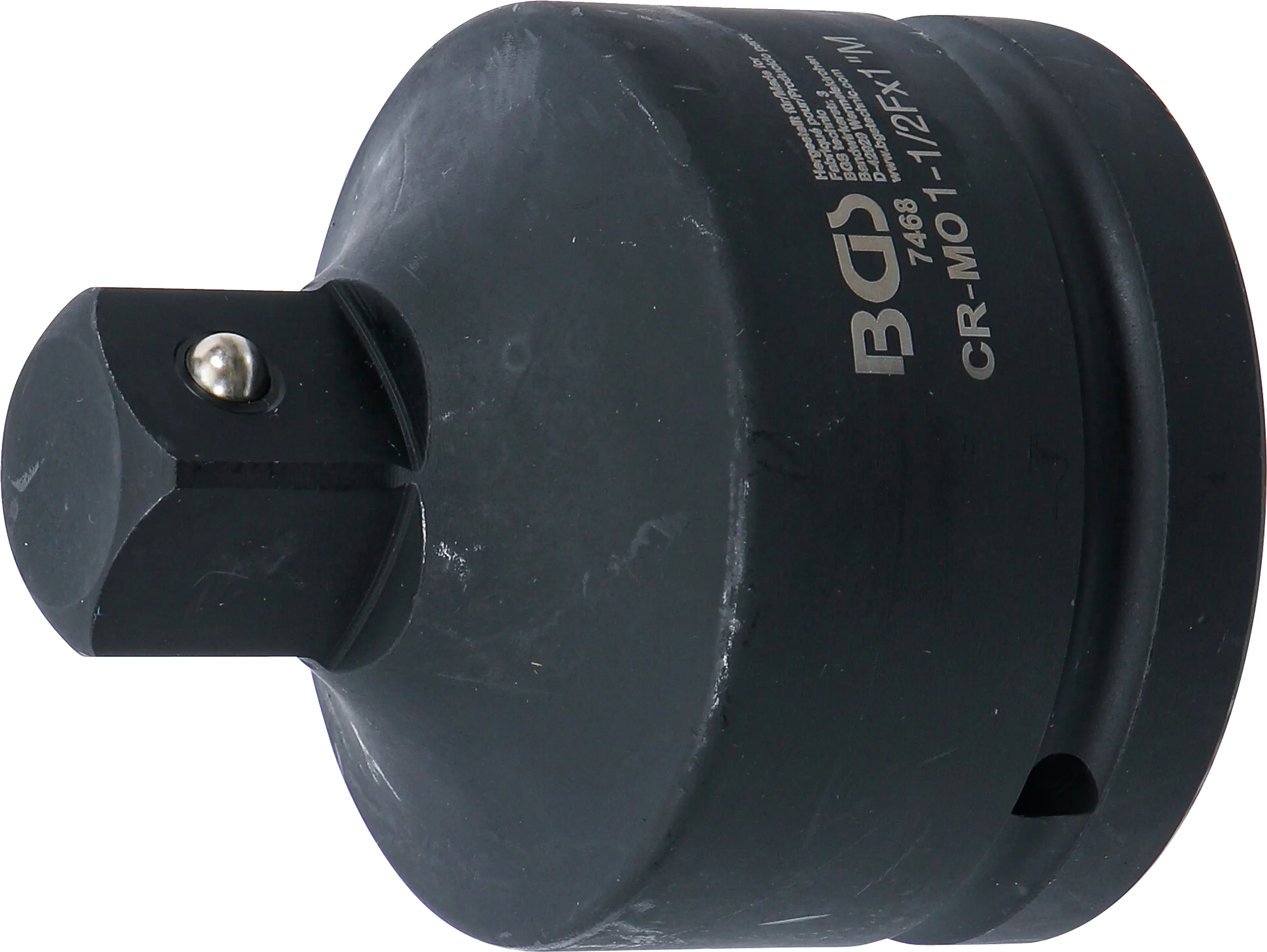 Adaptateur de clé à douille à choc | femelle 38 mm (1-1/2") - mâle 25 mm (1")