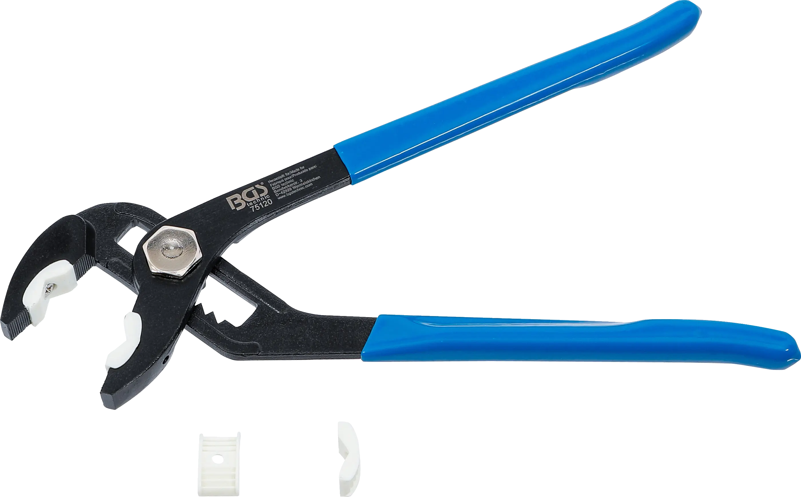 Pince multiprise / pour raccords | avec mâchoires de protection plastiques | 250 mm