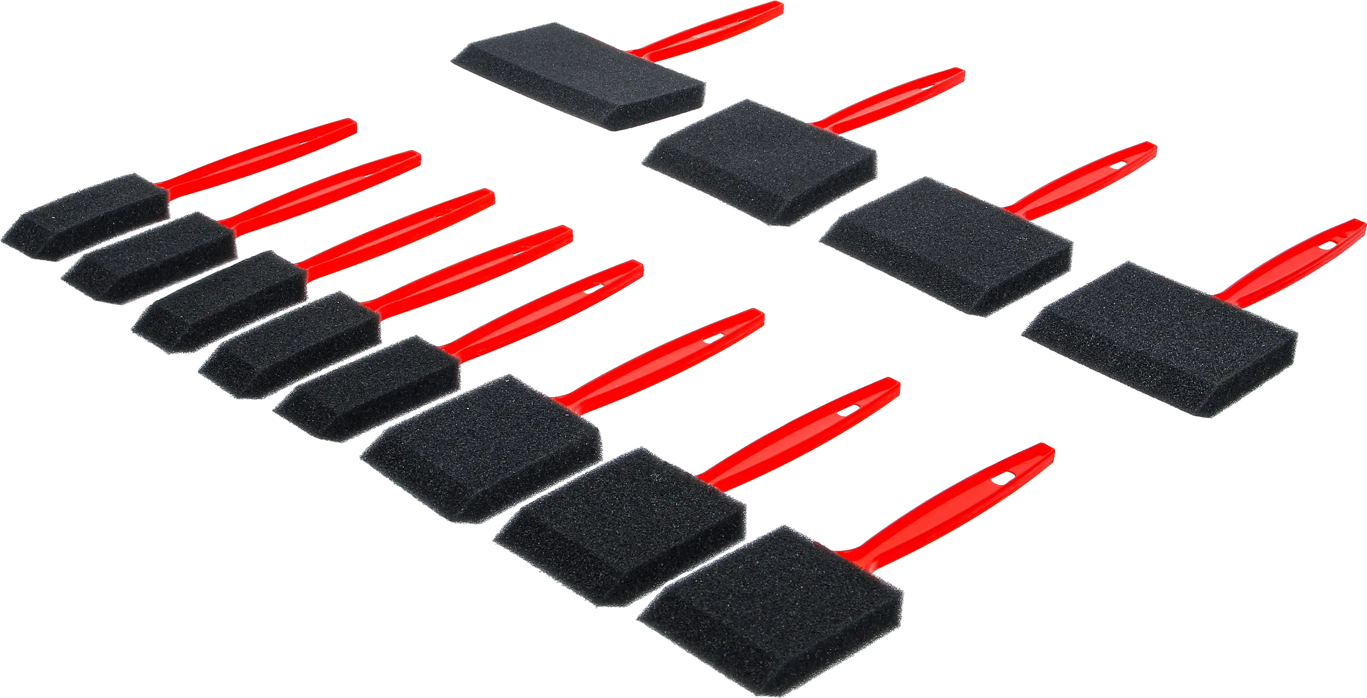 Jeu de pinceaux en mousse / éponge | 12 pcs.