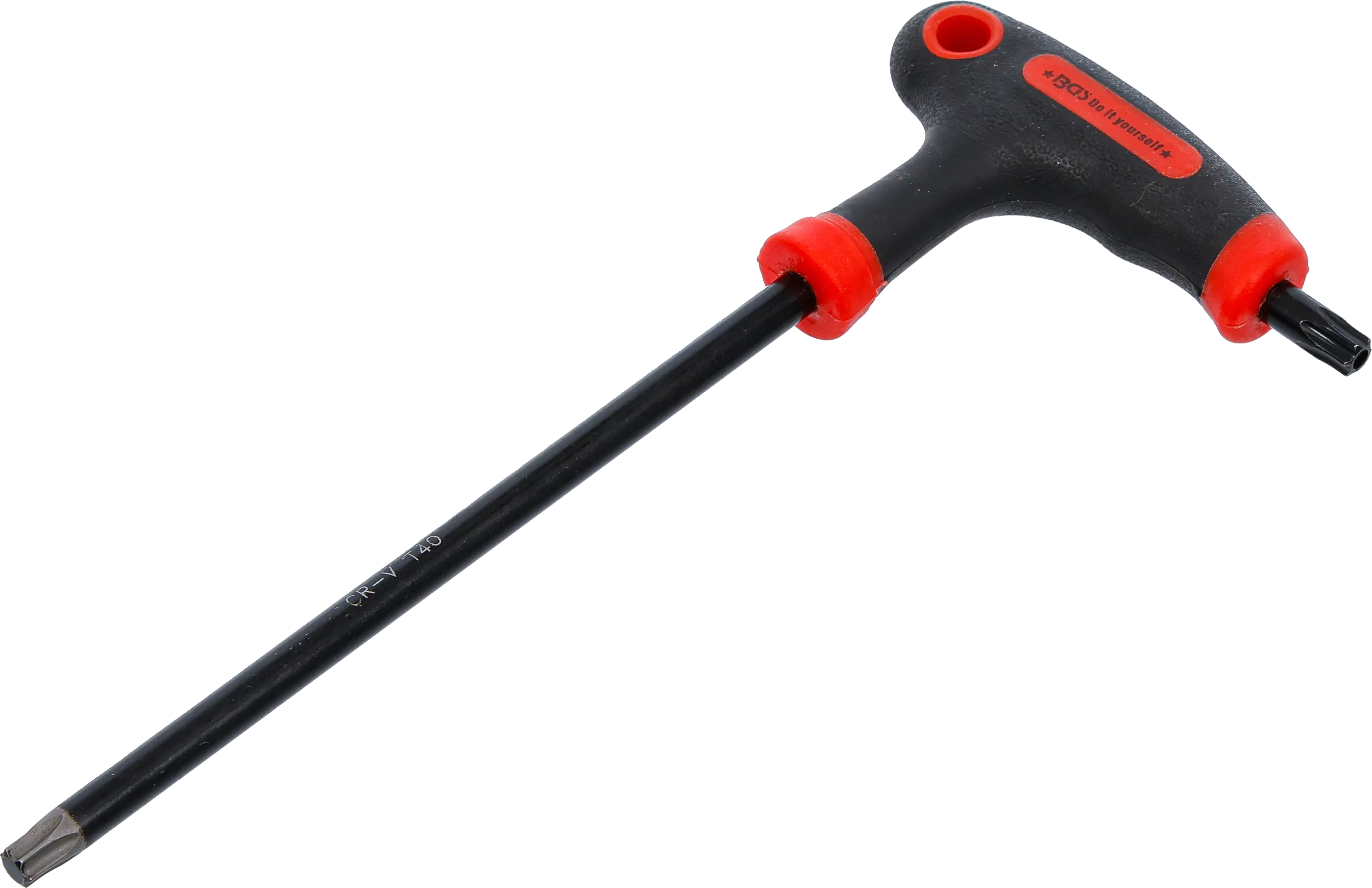 Tournevis avec poignée en T | Profil en T (pour Torx) avec/sans perçage frontal T40