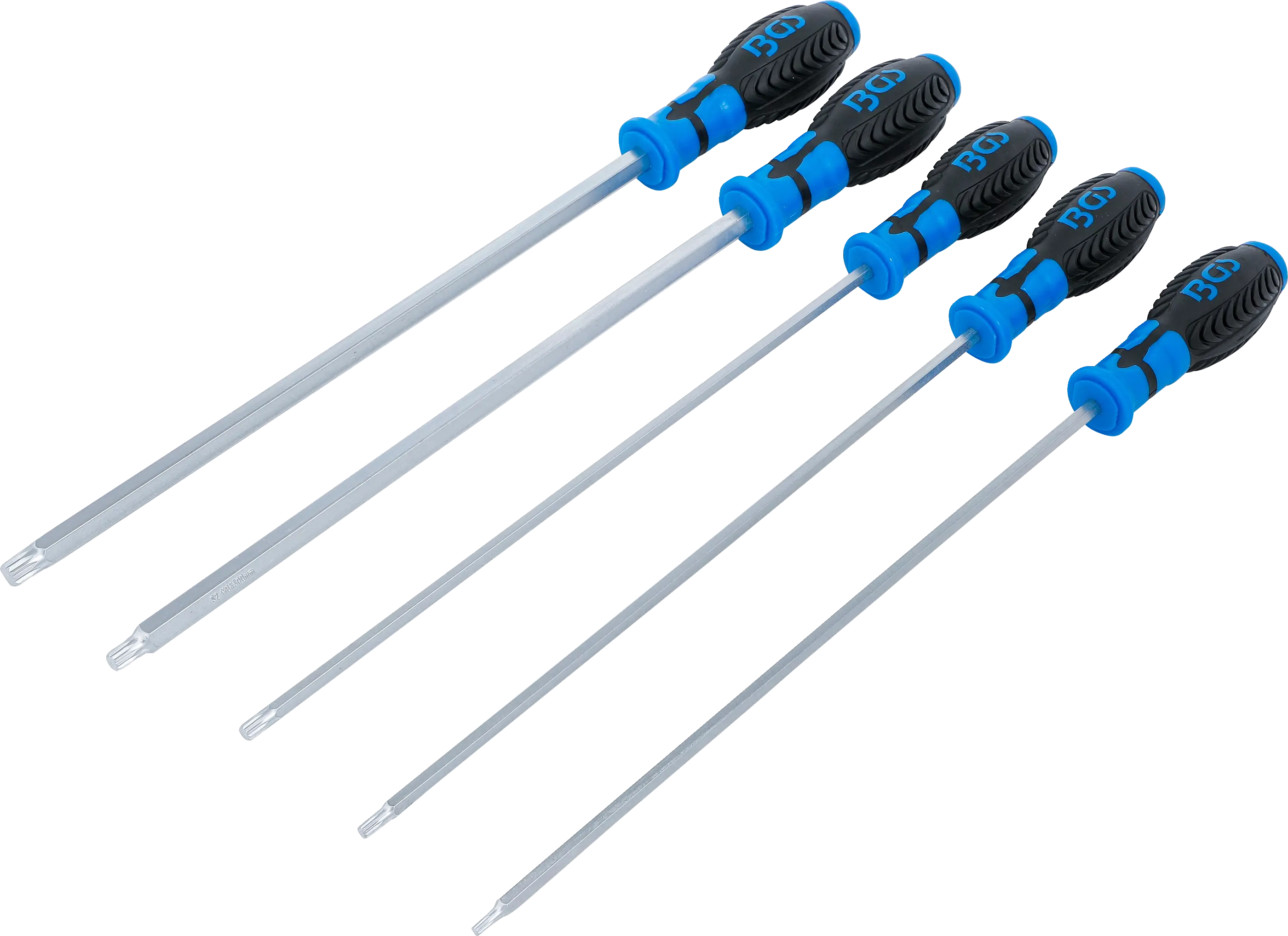 Jeu de tournevis | denture multiple intérieure (pour XZN) | 5 pièces
