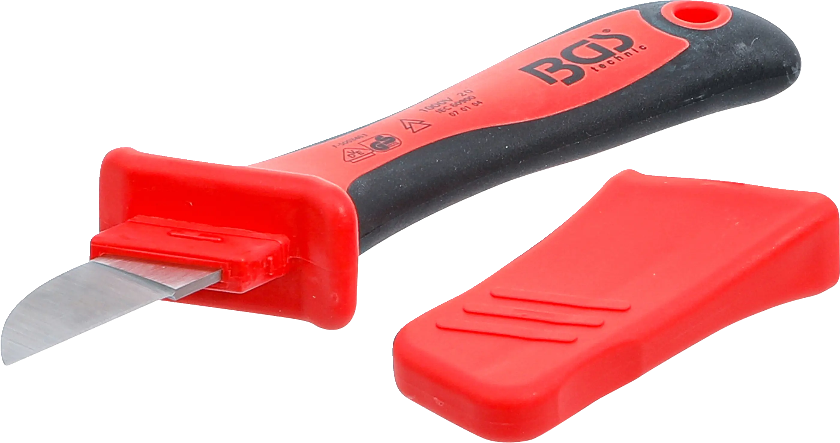 Couteau électricien VDE avec protection antidérapage