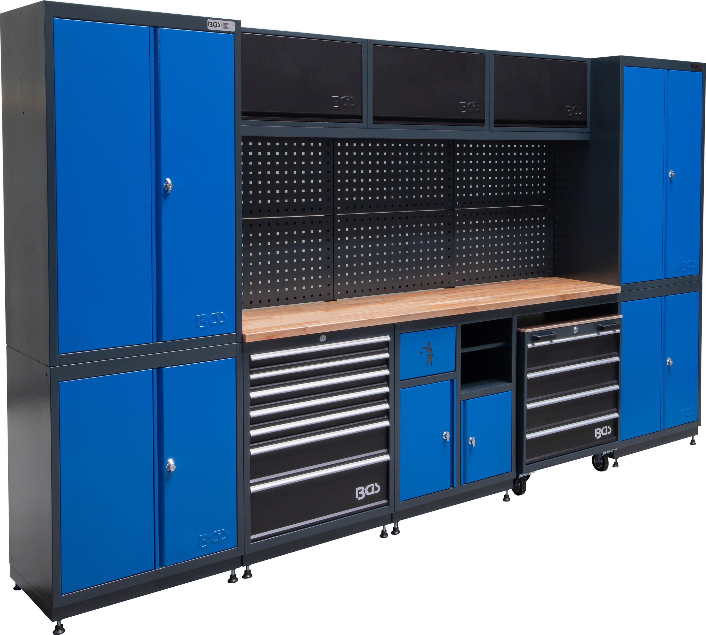 Schrankwand-System | Flex | Holz | 5 Module