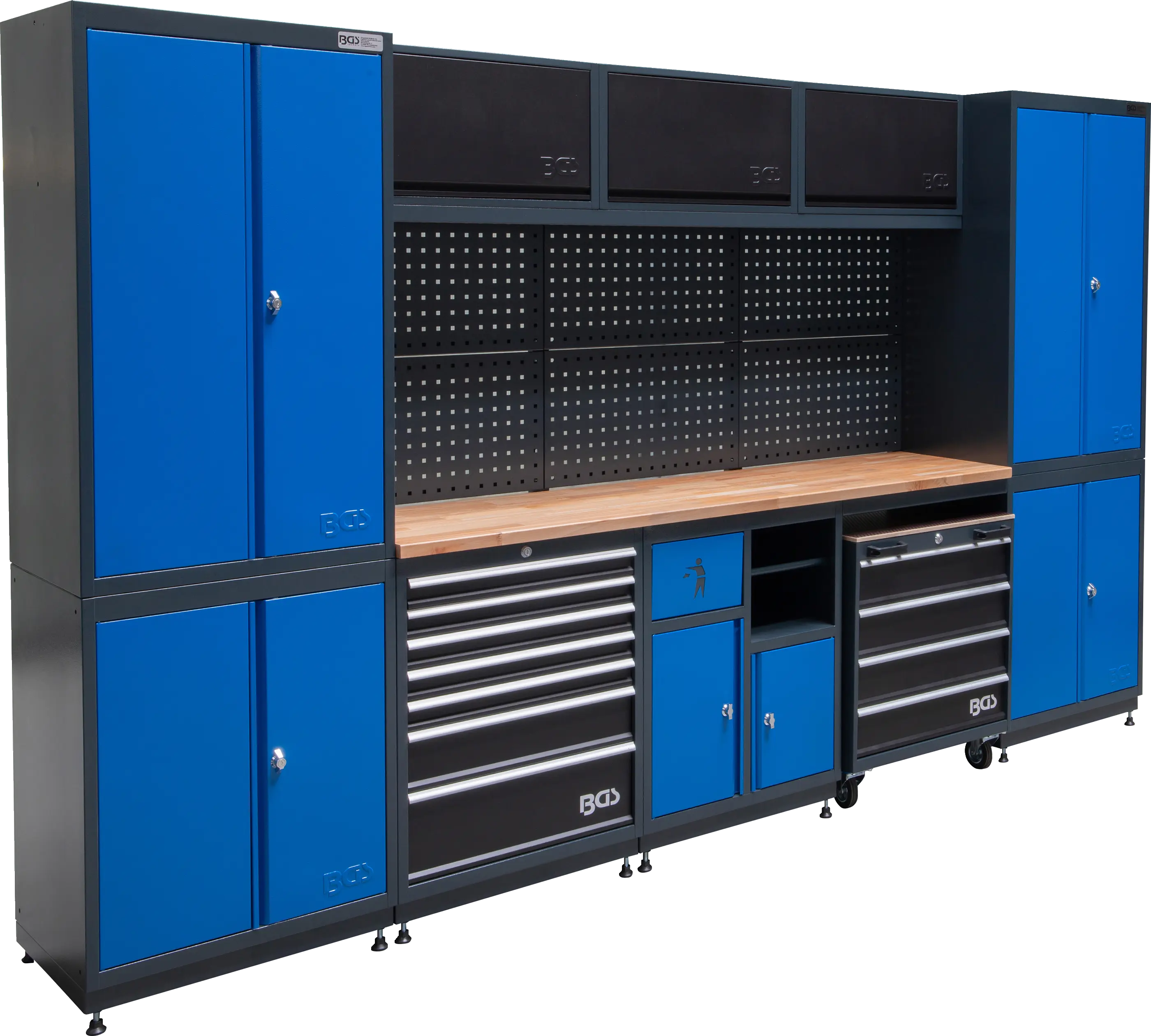 Système d’unité murale | Flex | bois | 5 modules