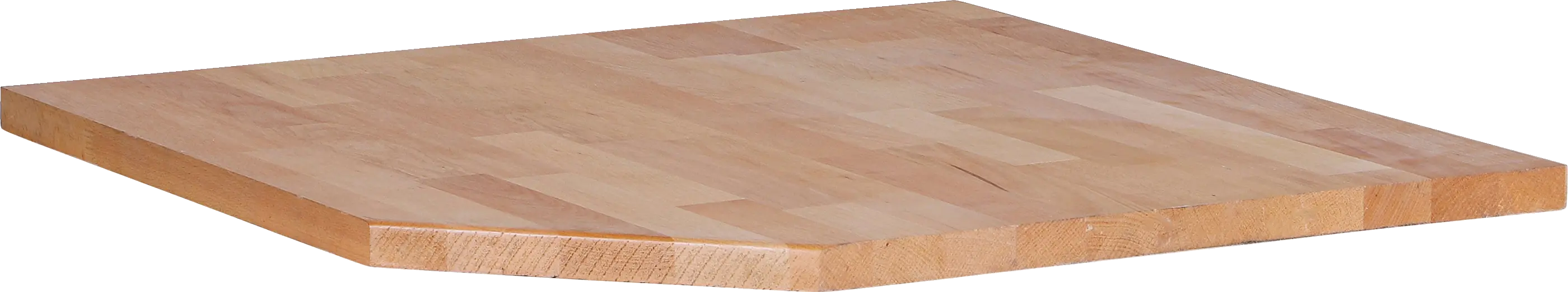 Plan de travail en bois massif | surface de coin