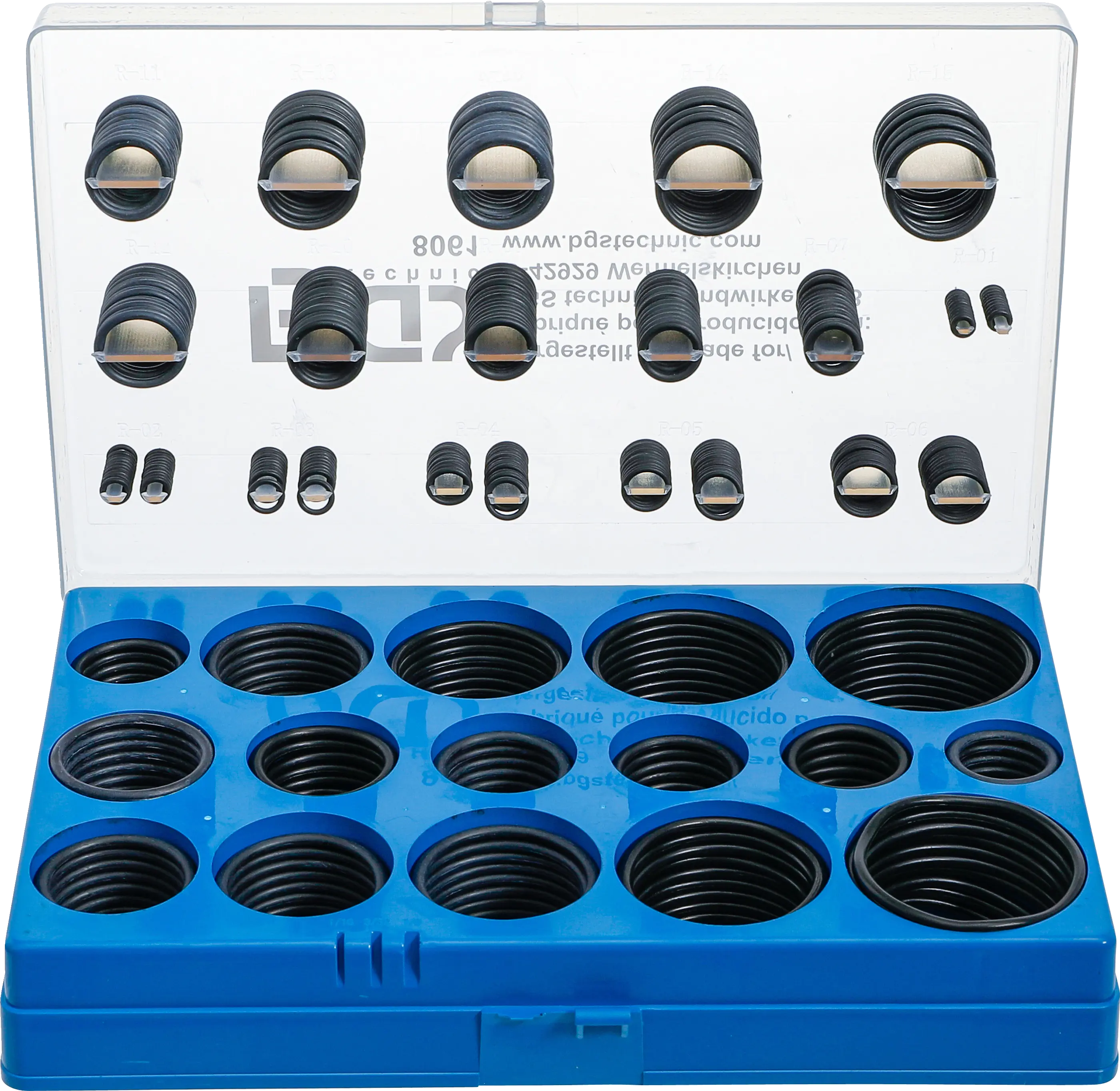Assortiment de joints toriques | en pouce | 419 pièces