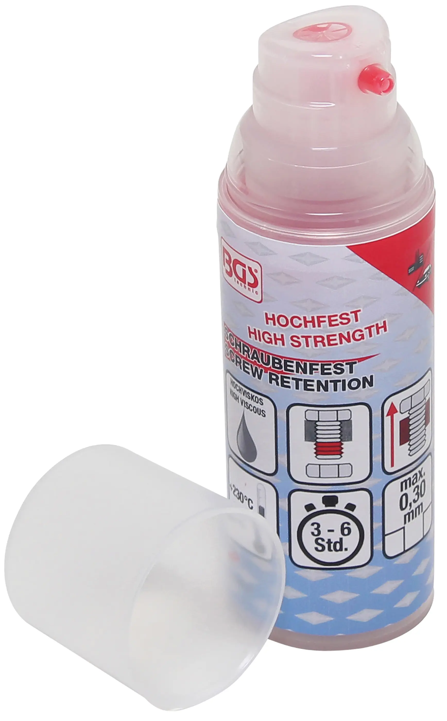 Fixage vis | fixage puissant | hautement visqueux | doseuse à pompe 50 g