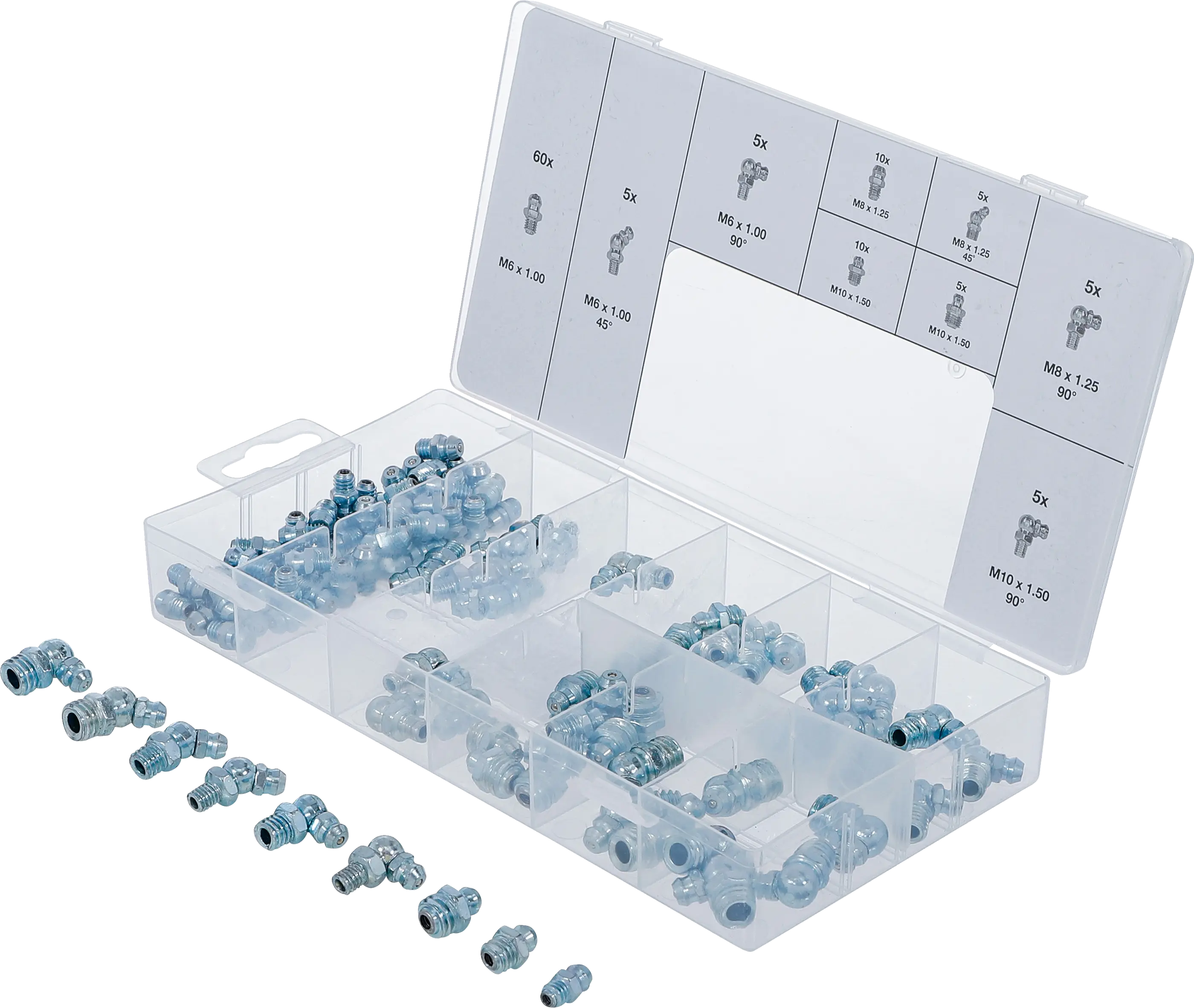 Assortiment de graisseurs | 110 pièces