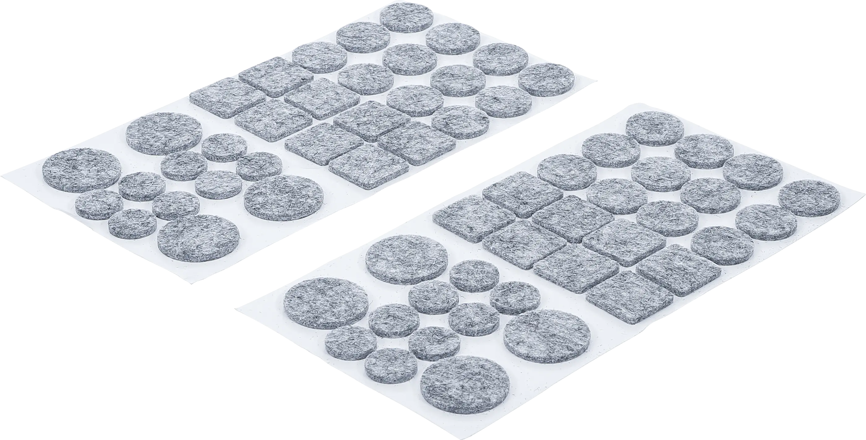 Jeu de protections antidérapants | gris tacheté | 64 pièces