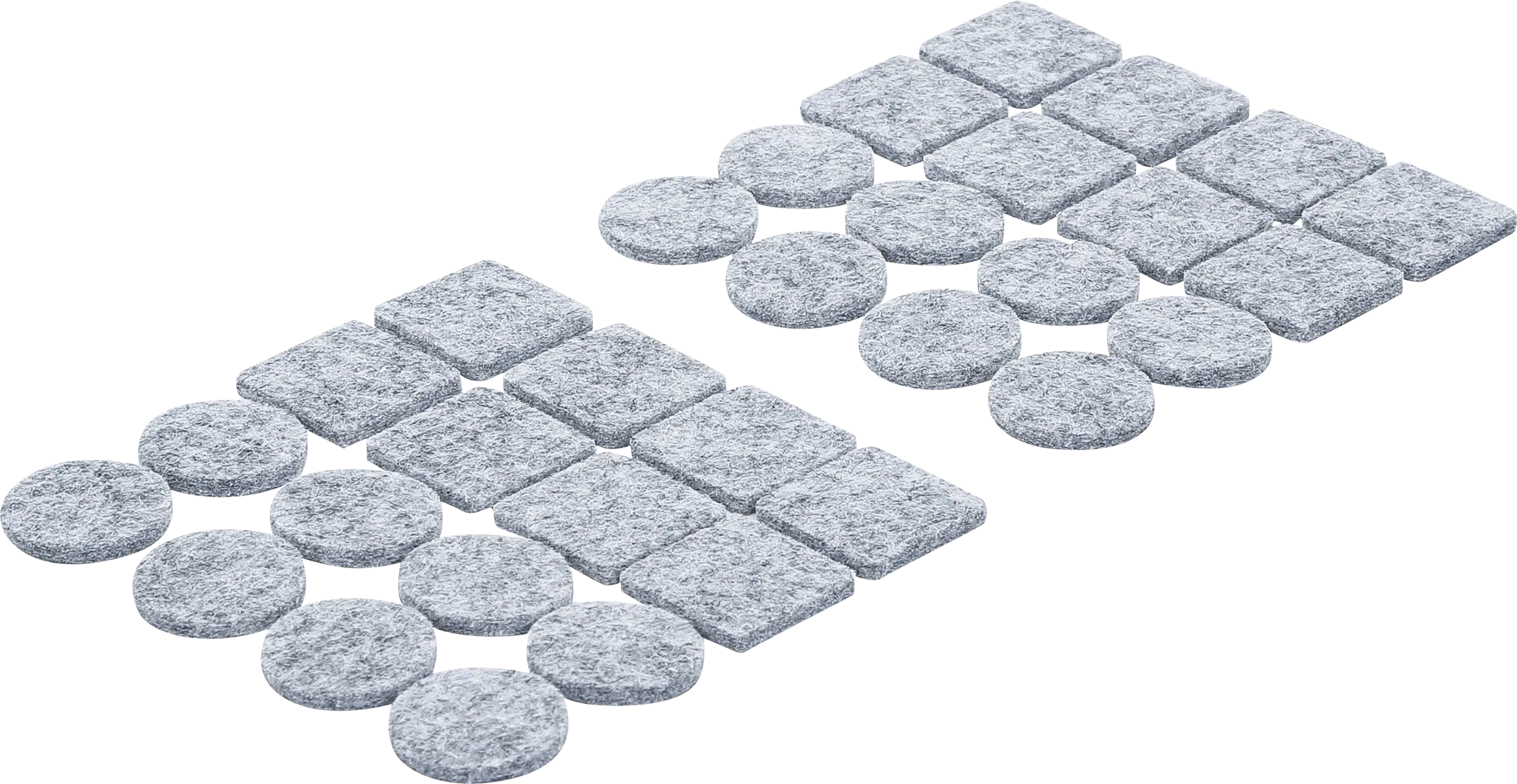 Jeu de protections antidérapants | gris tacheté | 32 pièces