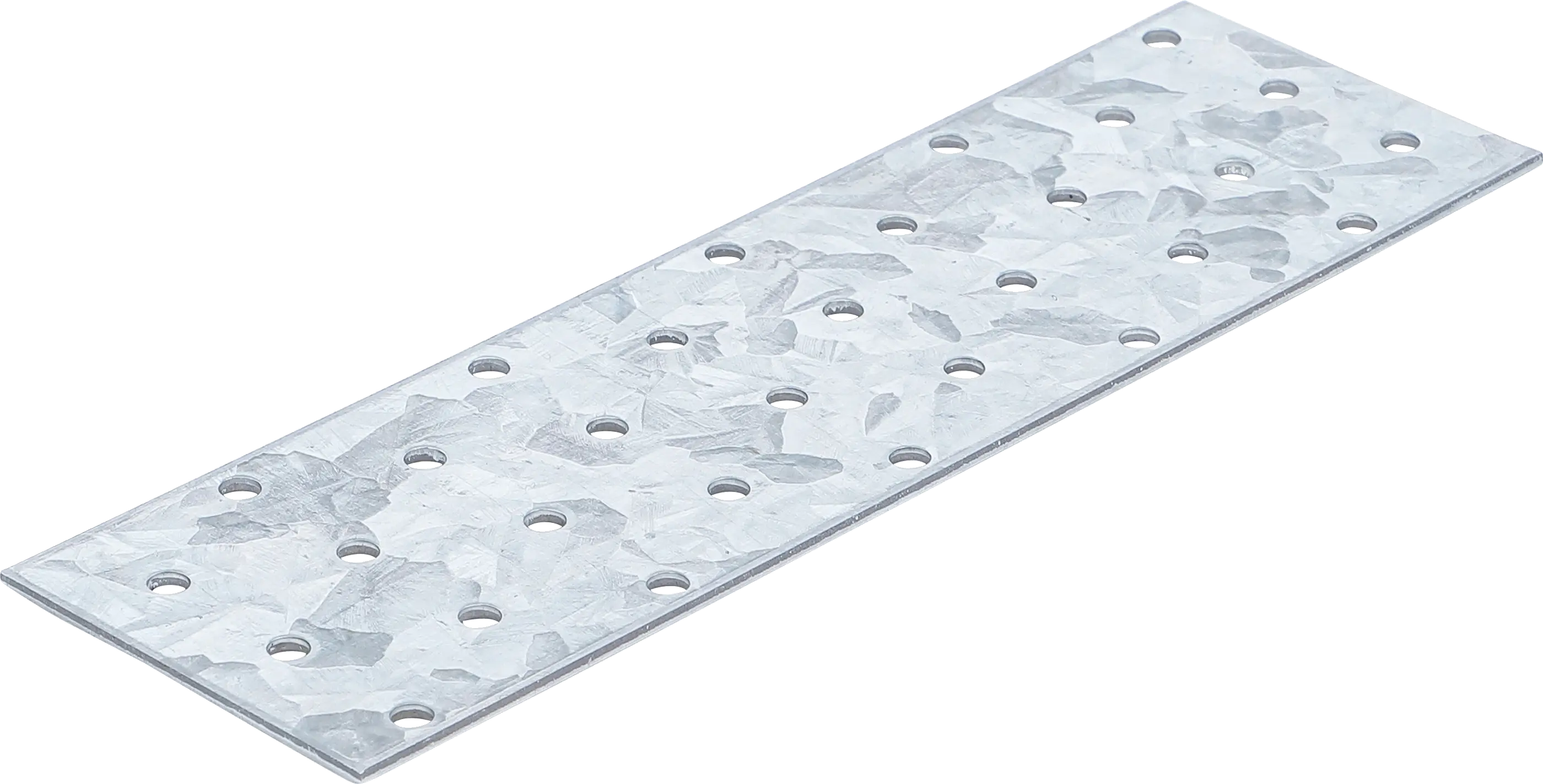 Tôle d'acier perforée | 200 x 60 x 2 mm