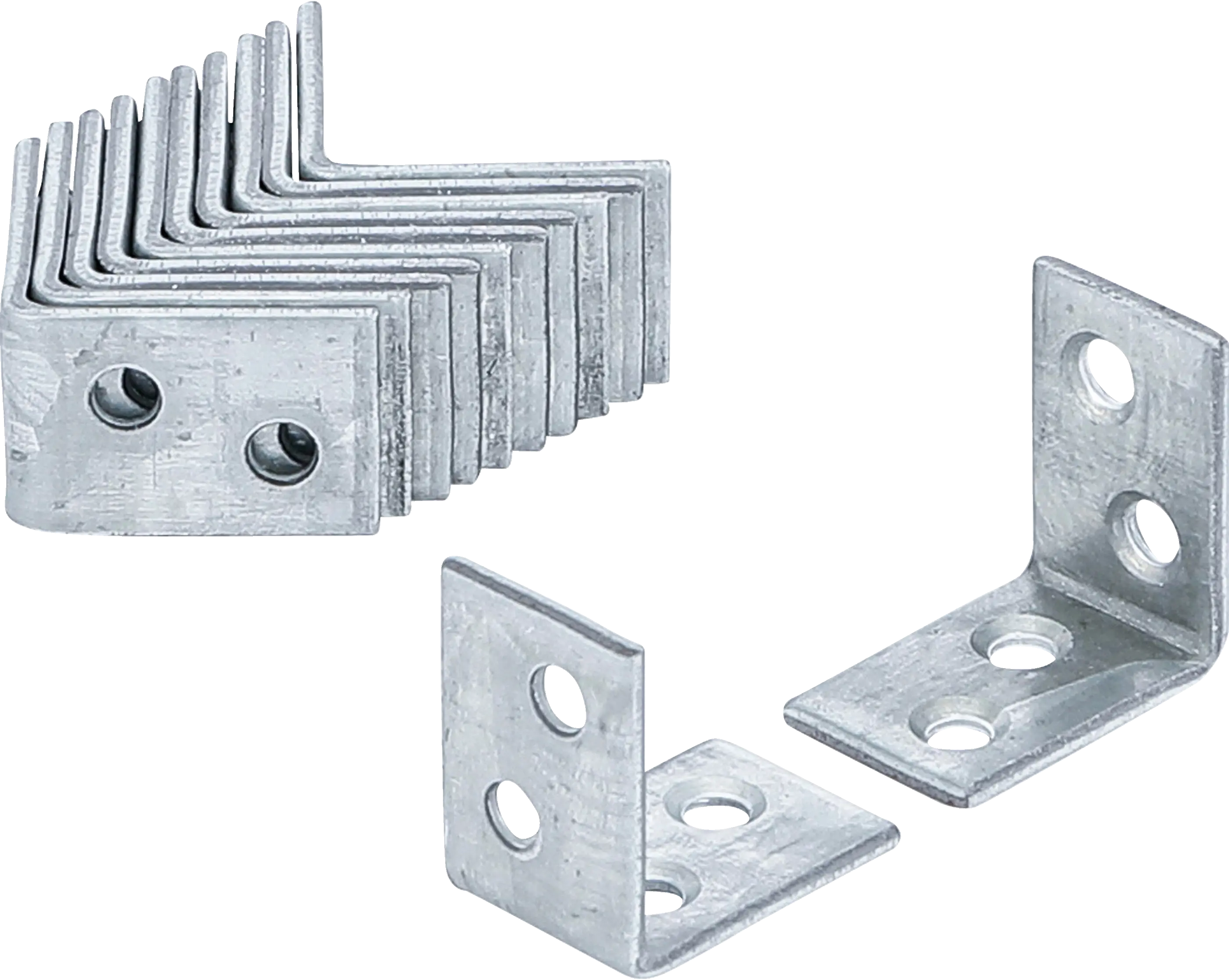 Jeu d'équerres pour chaise | 25 x 25 x 15 mm | 12 pièces