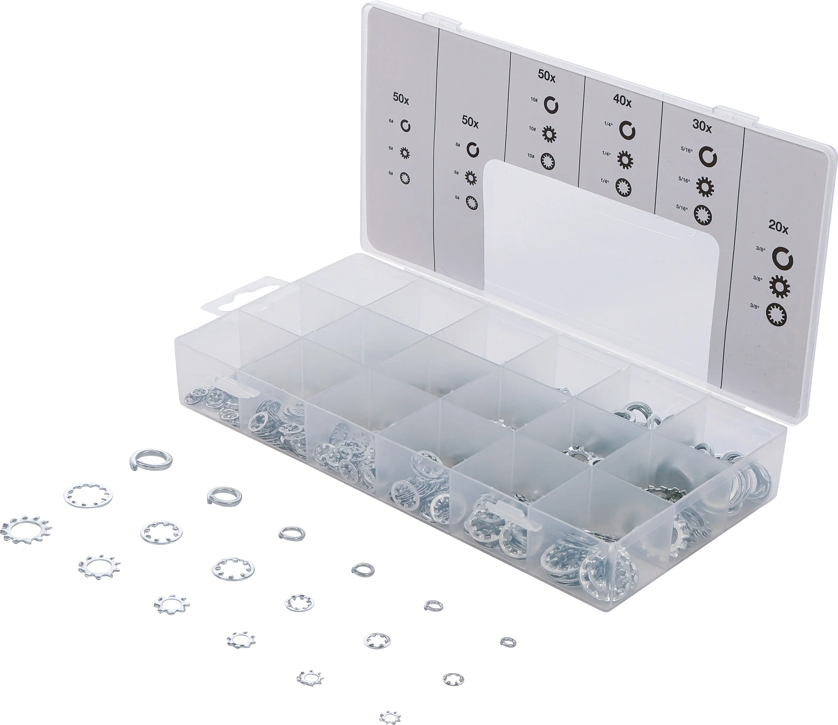 Assortiment de rondelles | 720 pièces
