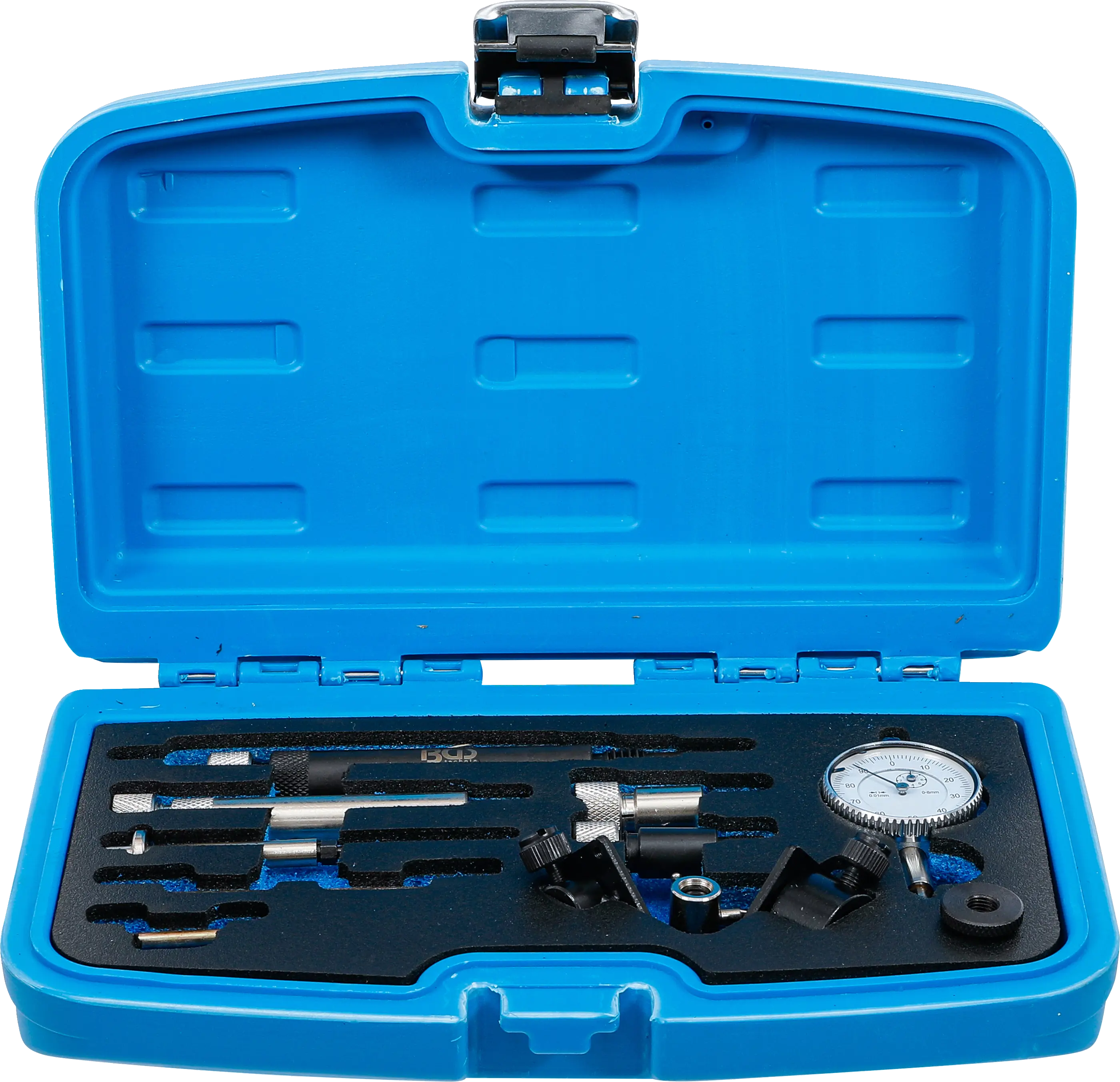Jeu d’outils de réglage avec comparateur | pour pompes diesel | 10 pièces